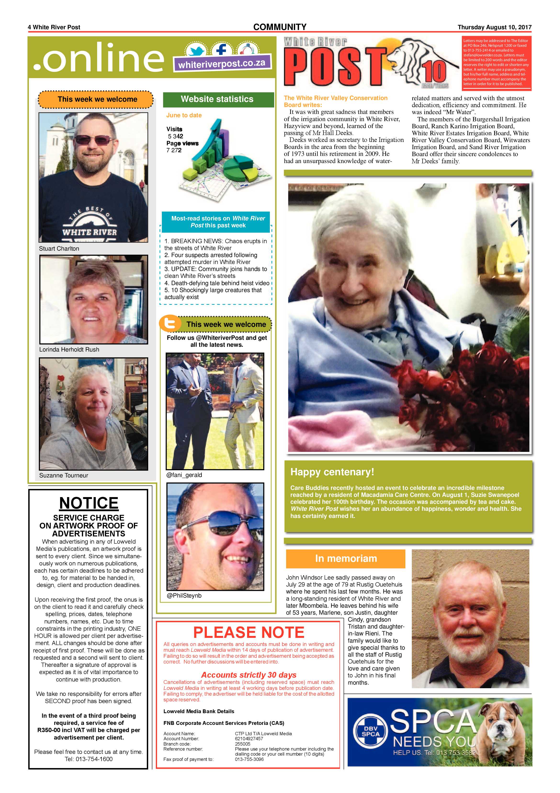White River Post 10 August 2017 page 4