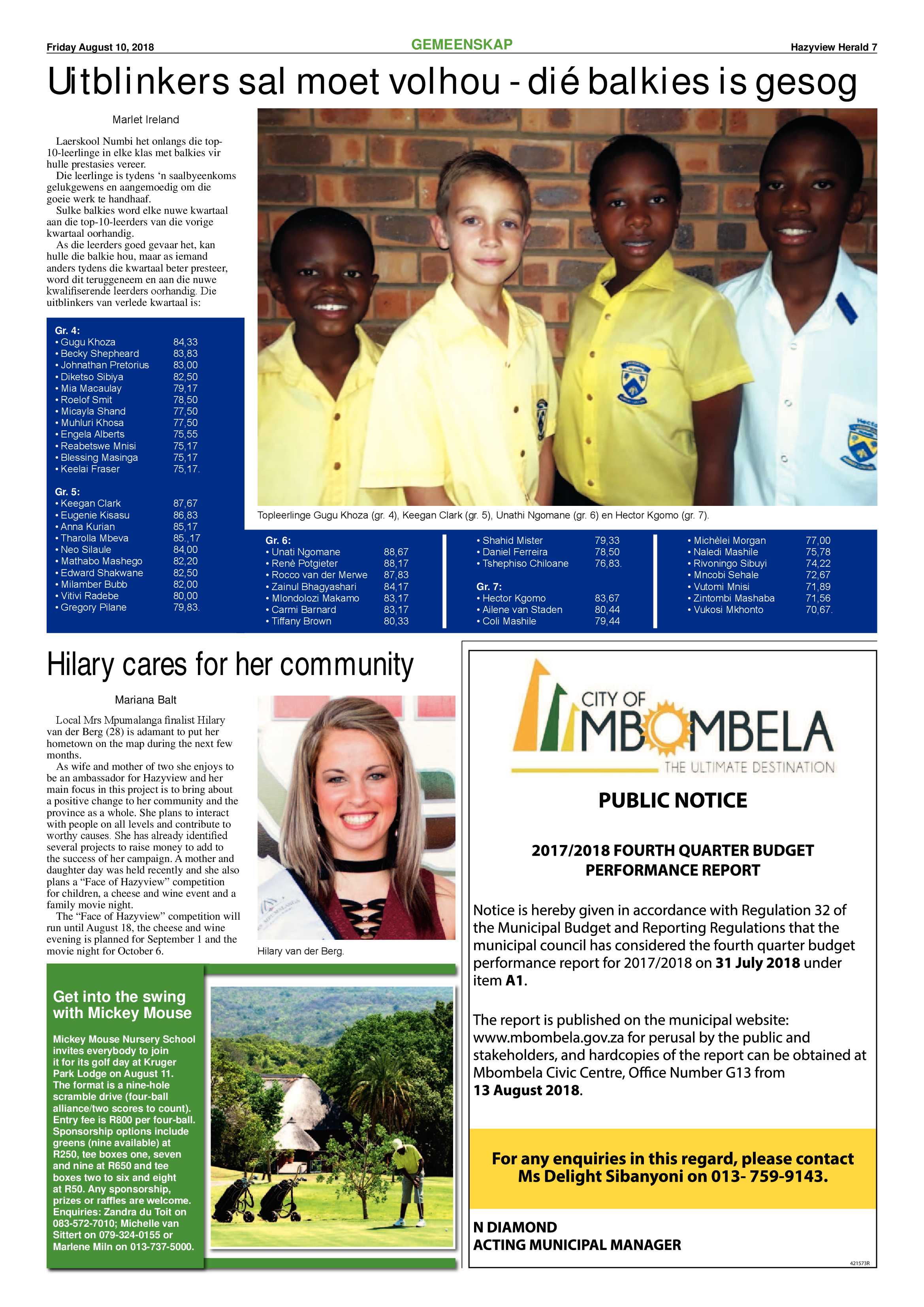 White River Post 10 August 2018 page 7