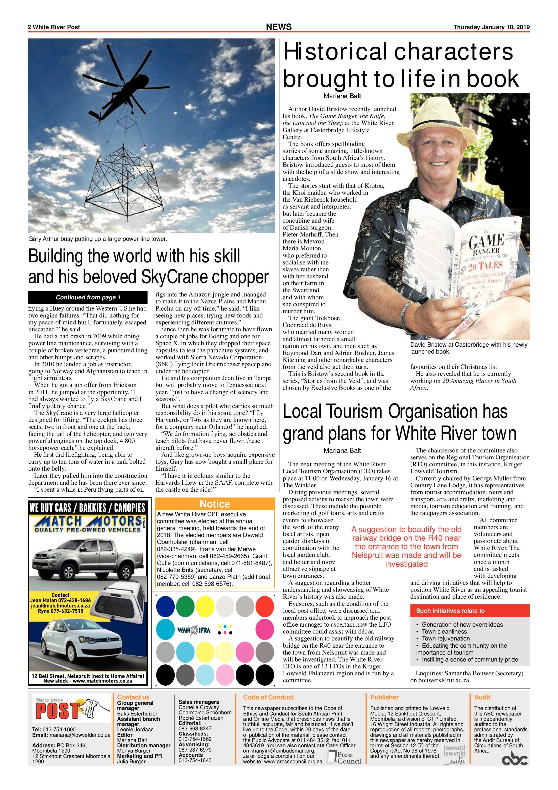 White River Post 10 January 2019 page 2