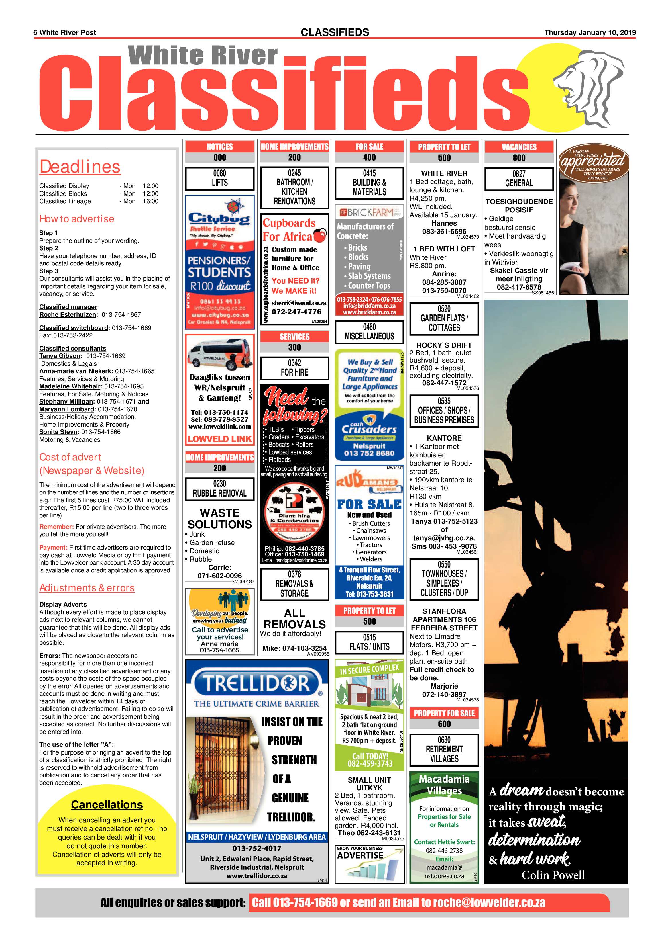 White River Post 10 January 2019 page 6