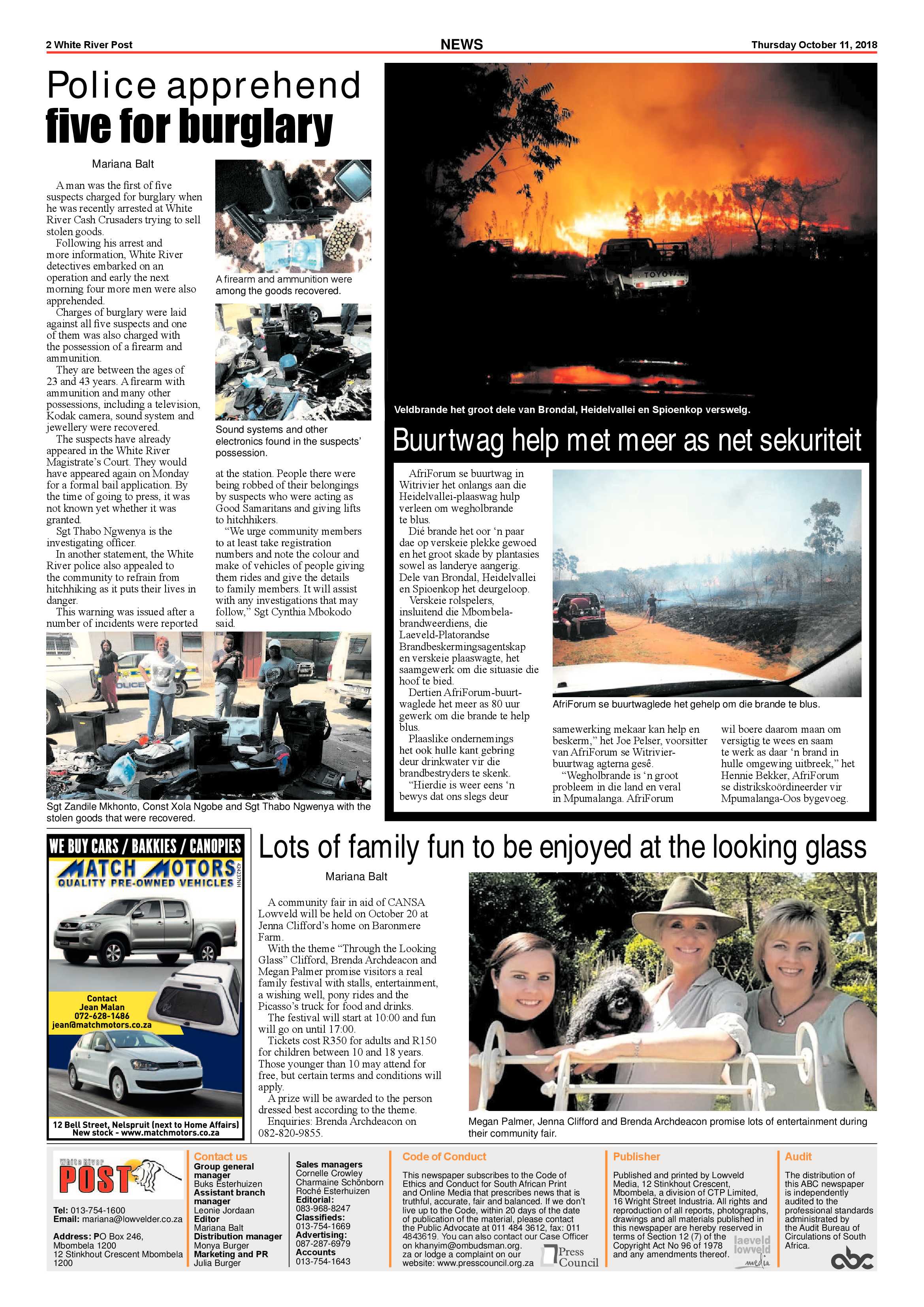 White River Post 10 October 2018 page 2