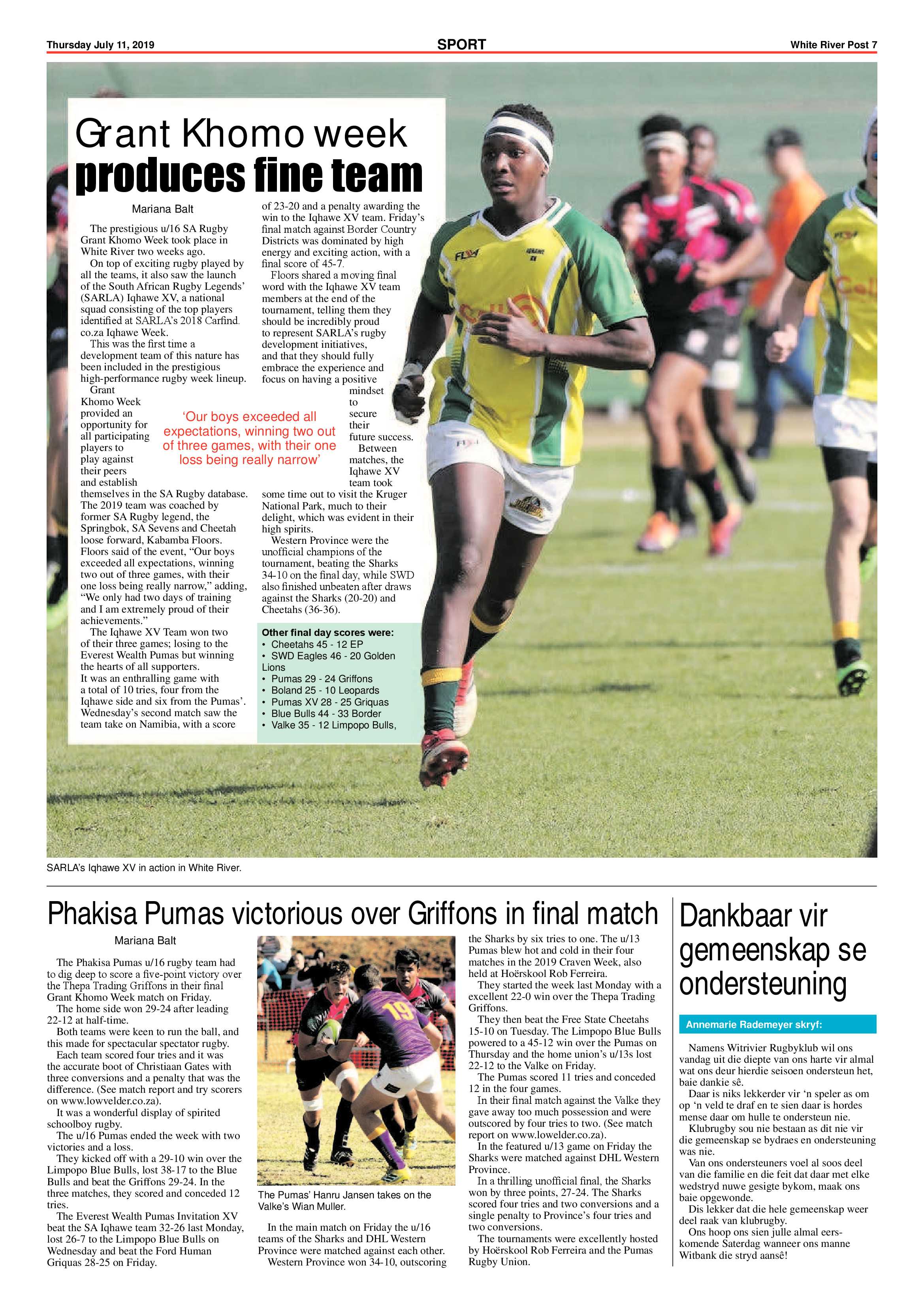 White River Post 11 July 2019 page 7