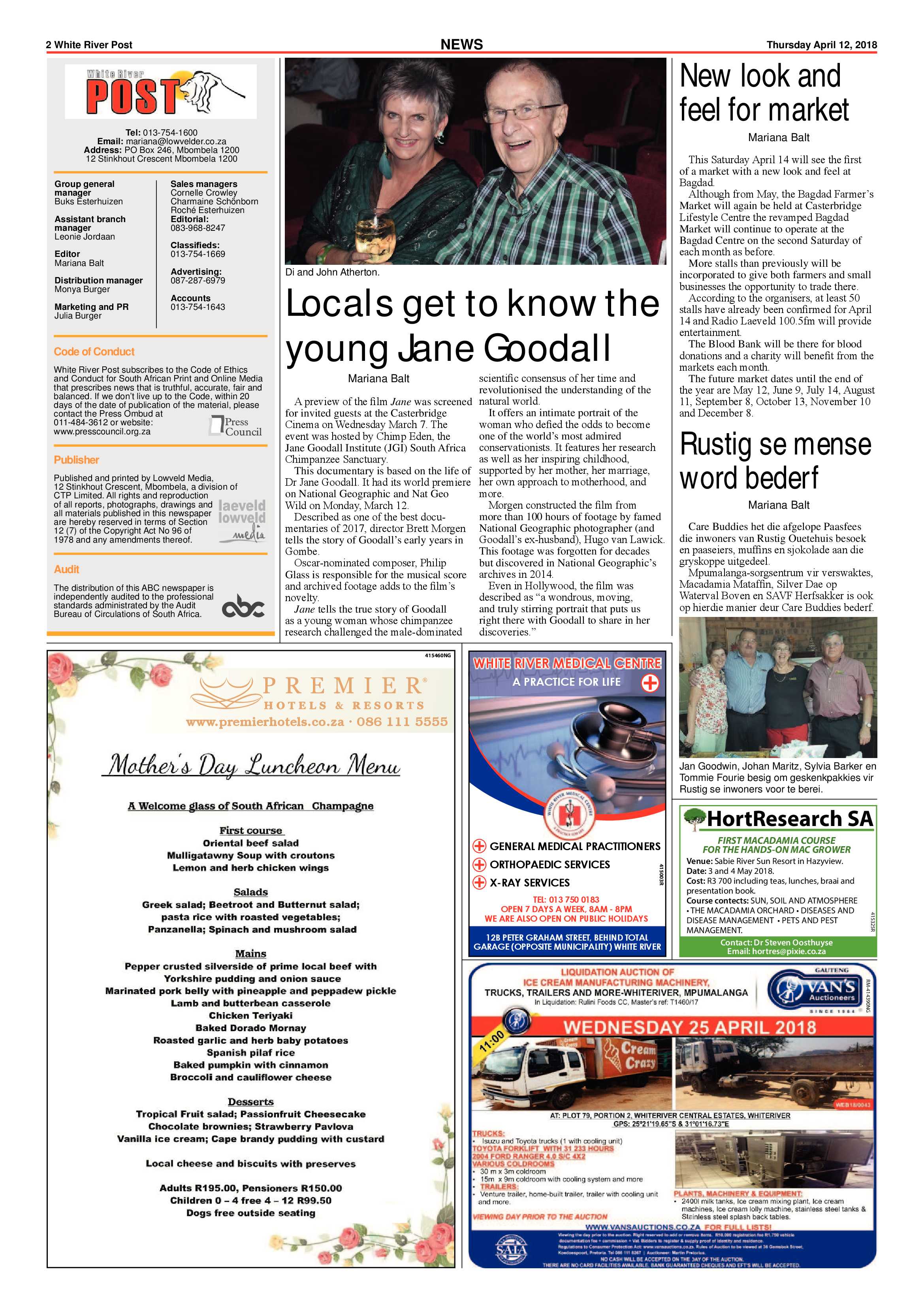 White River Post 12 April 2018 page 2