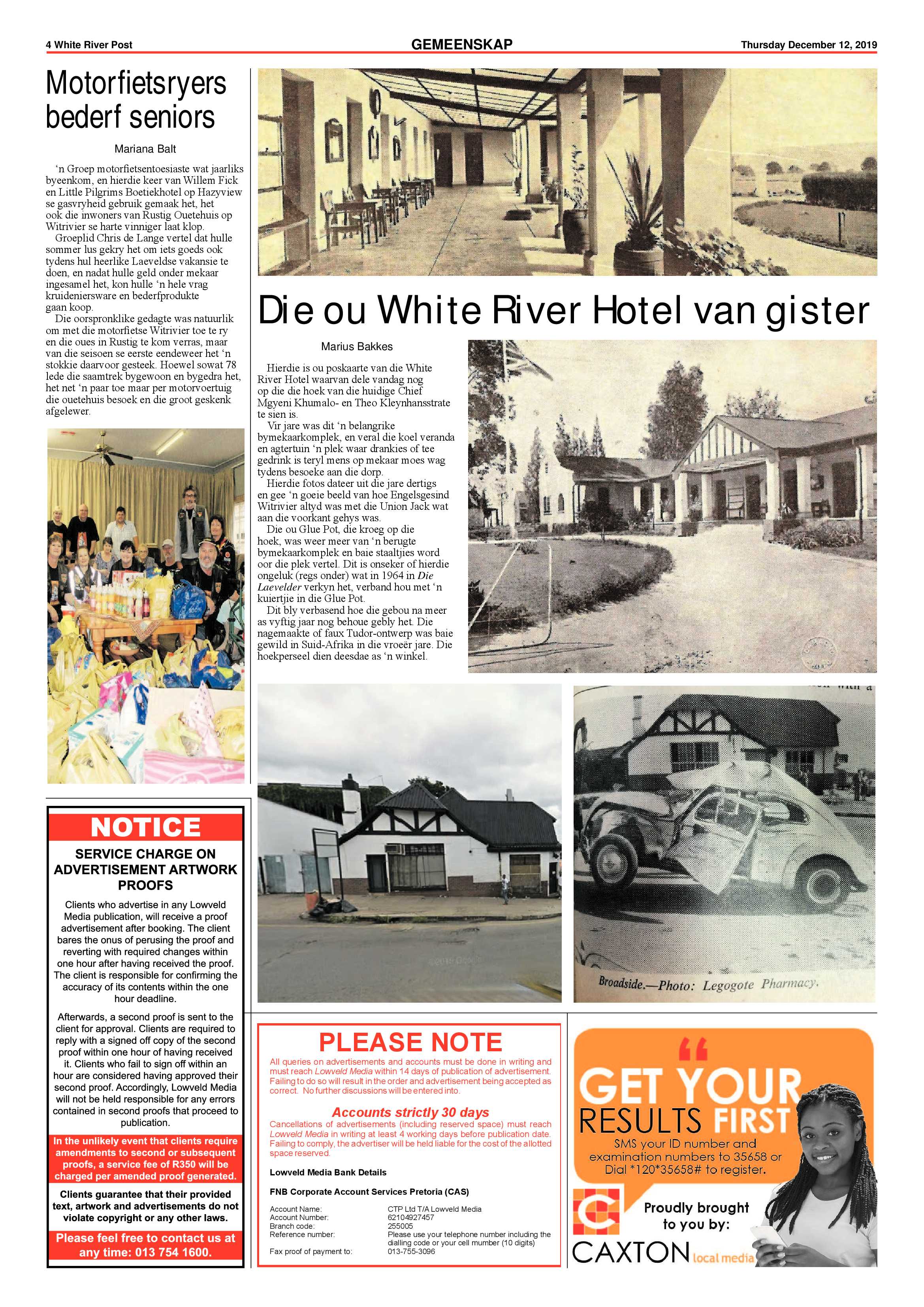 White River Post 12 December 2019 page 4