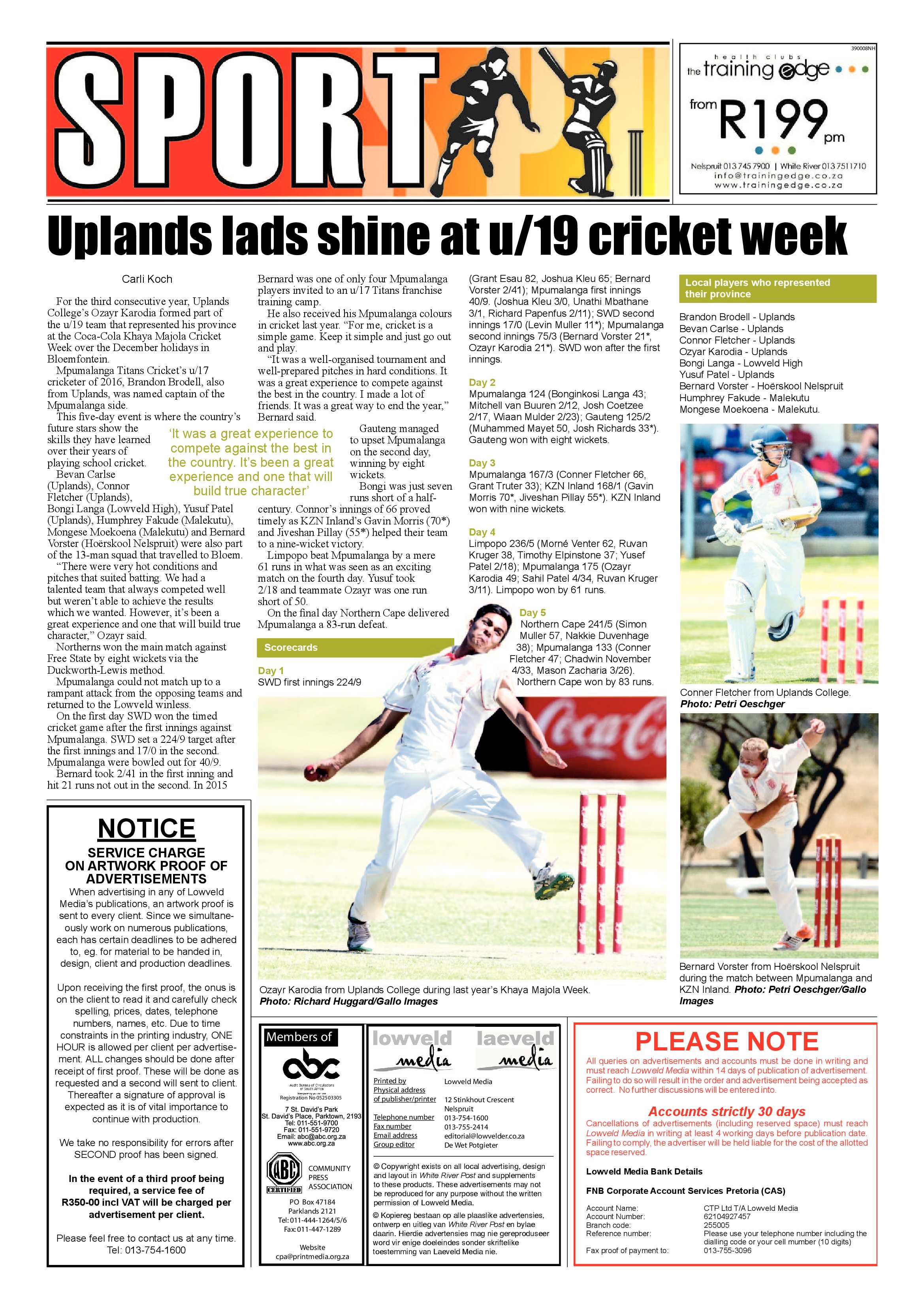White River Post 12 January 2017 page 8