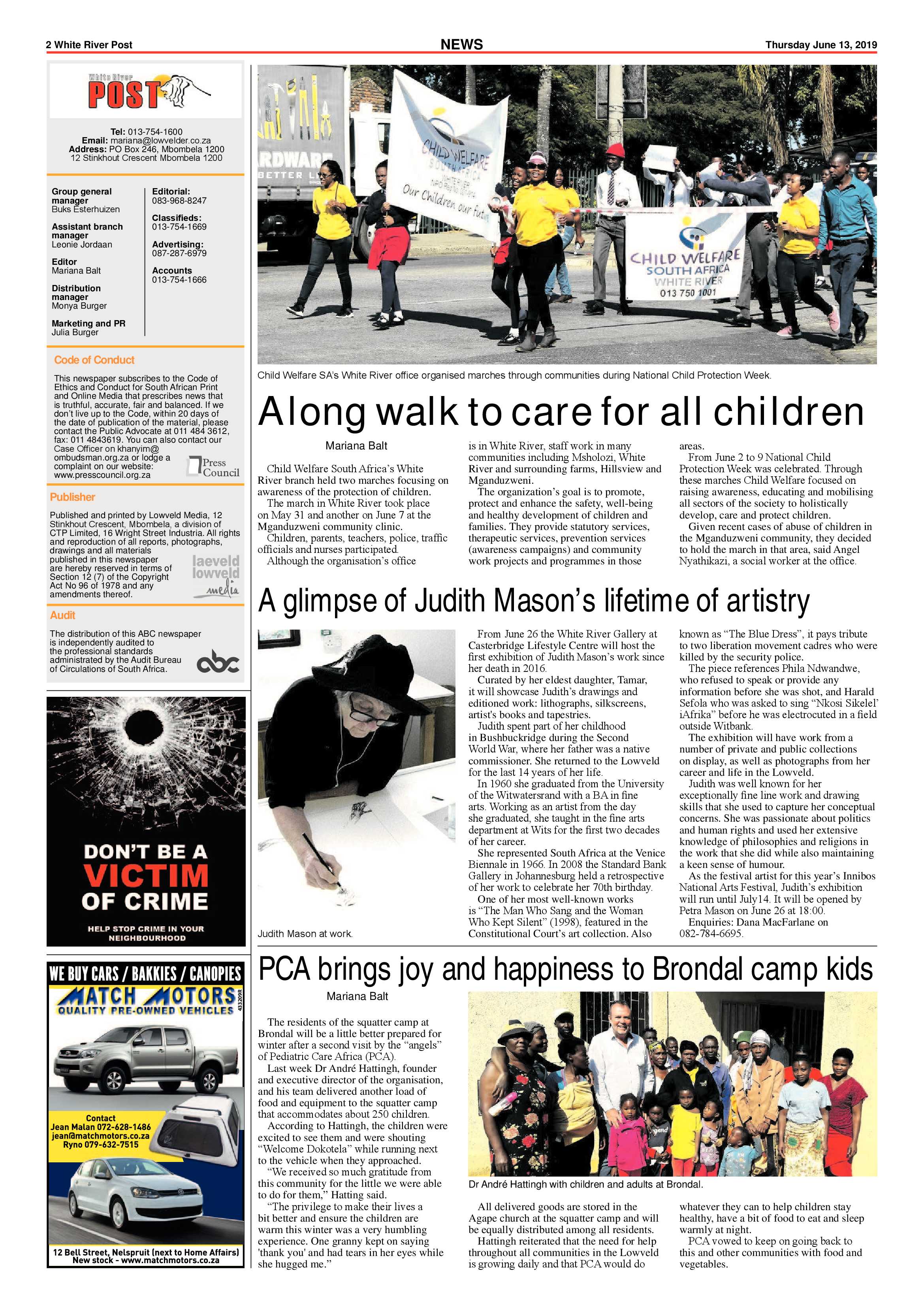 White River Post 13 June 2019 page 2