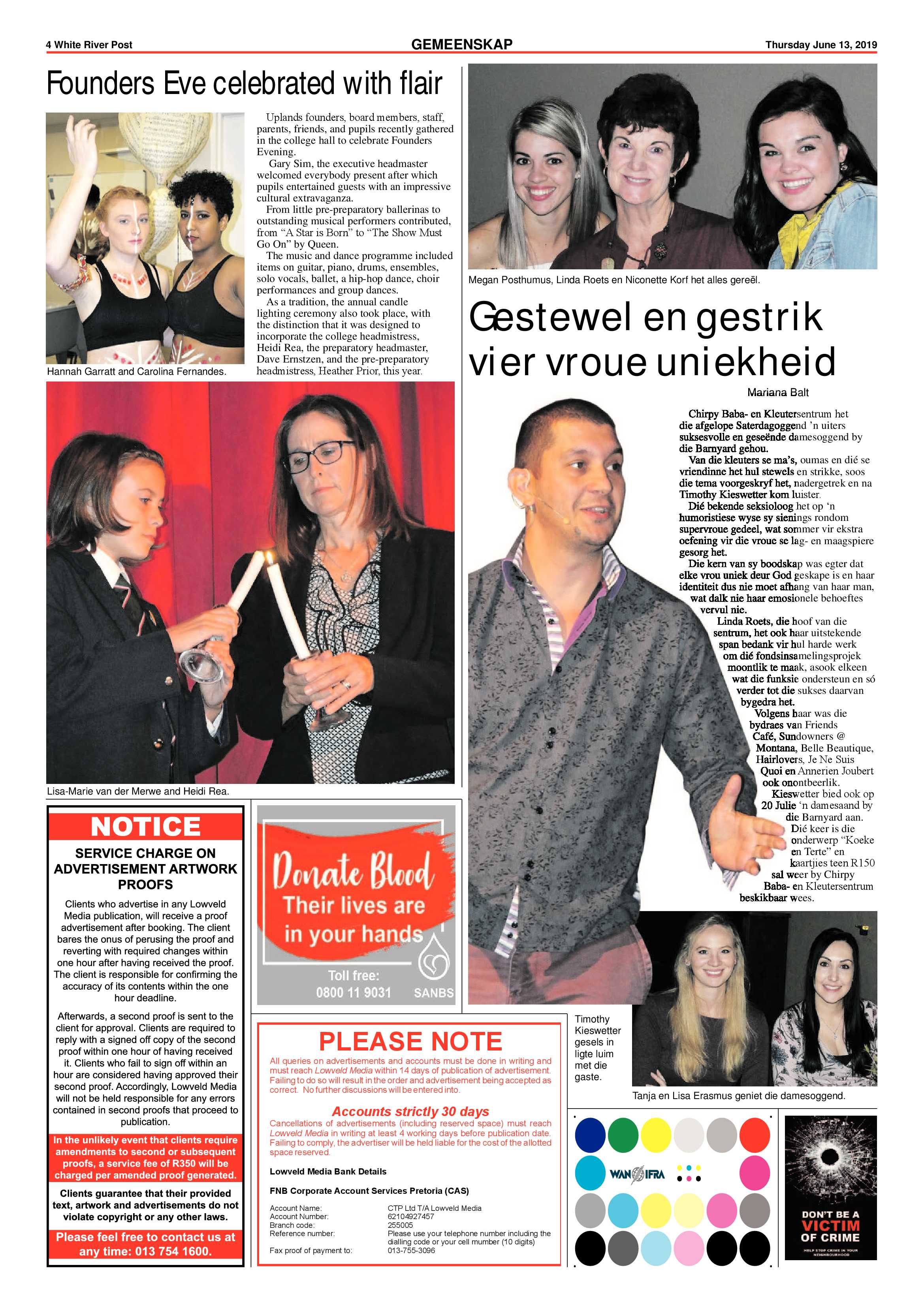 White River Post 13 June 2019 page 4