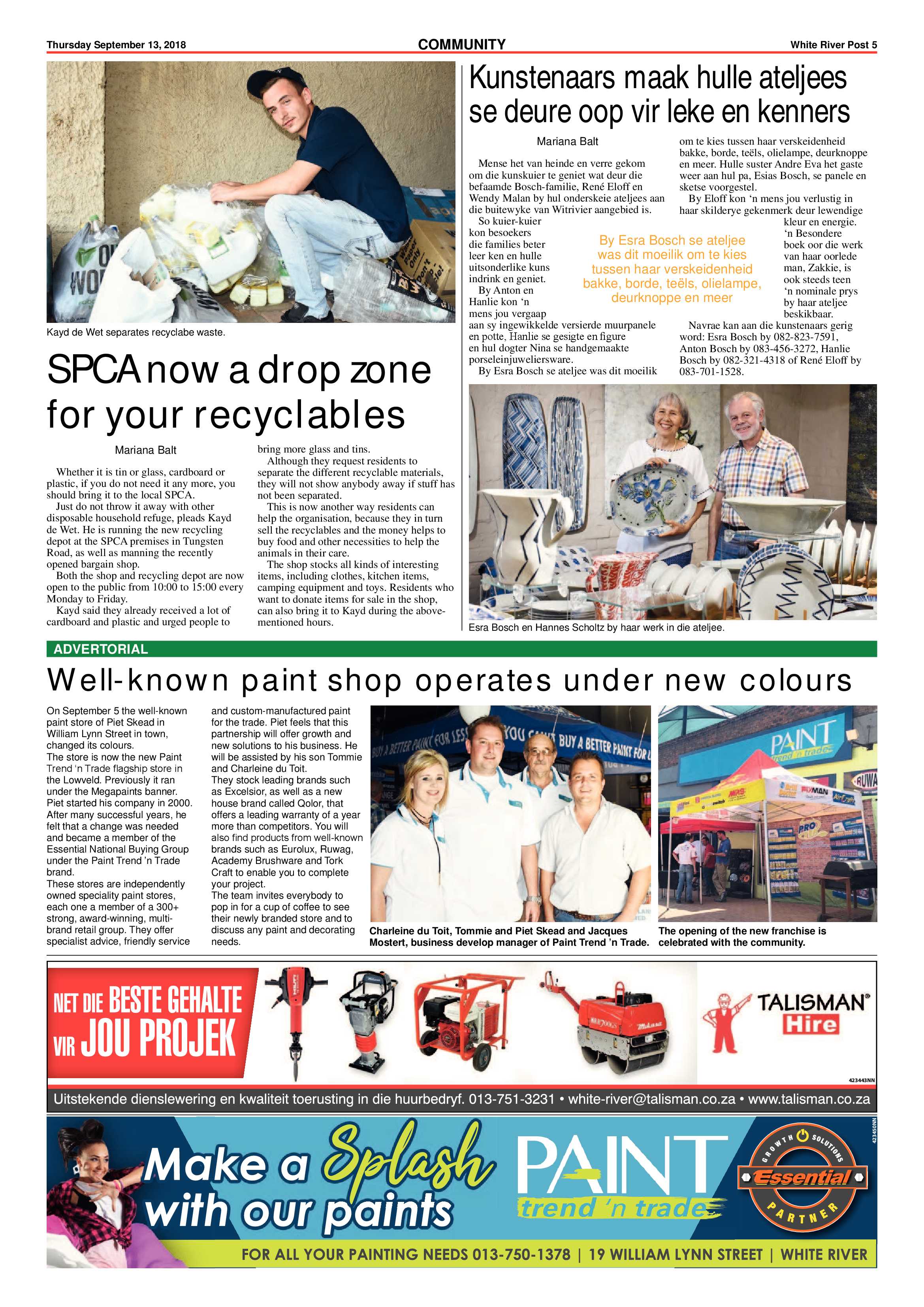 White River Post 13 September 2018 page 5