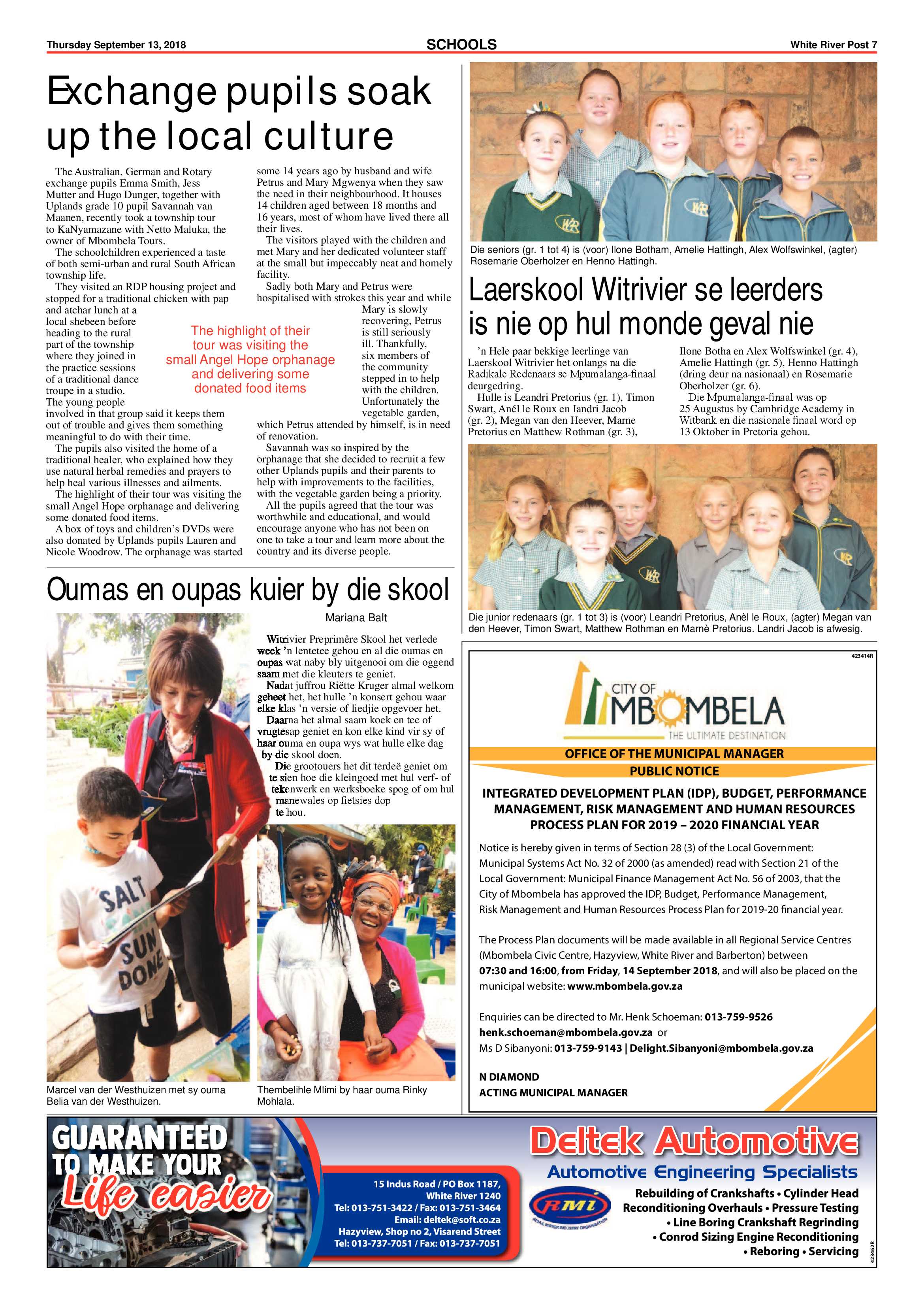 White River Post 13 September 2018 page 7