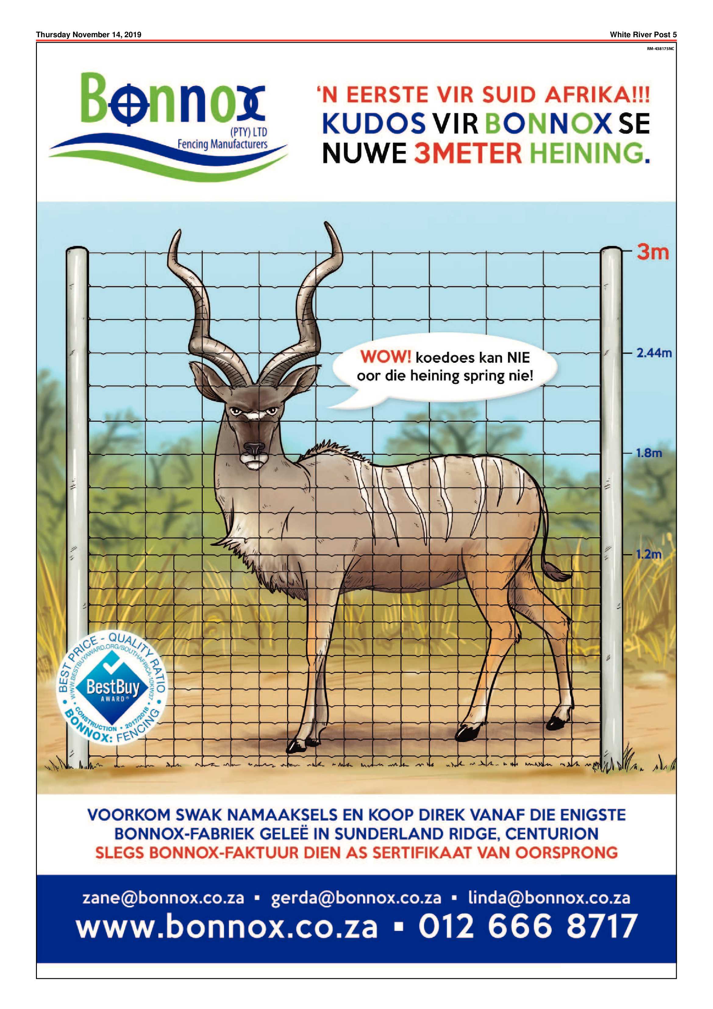 White River Post 14 November 2019 page 5