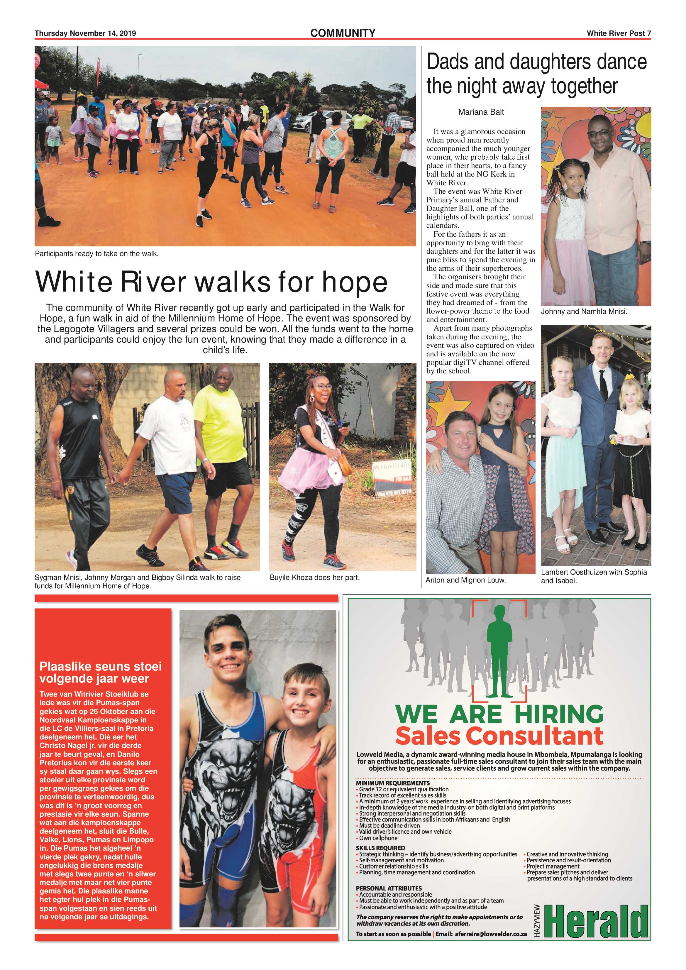 White River Post 14 November 2019 page 7