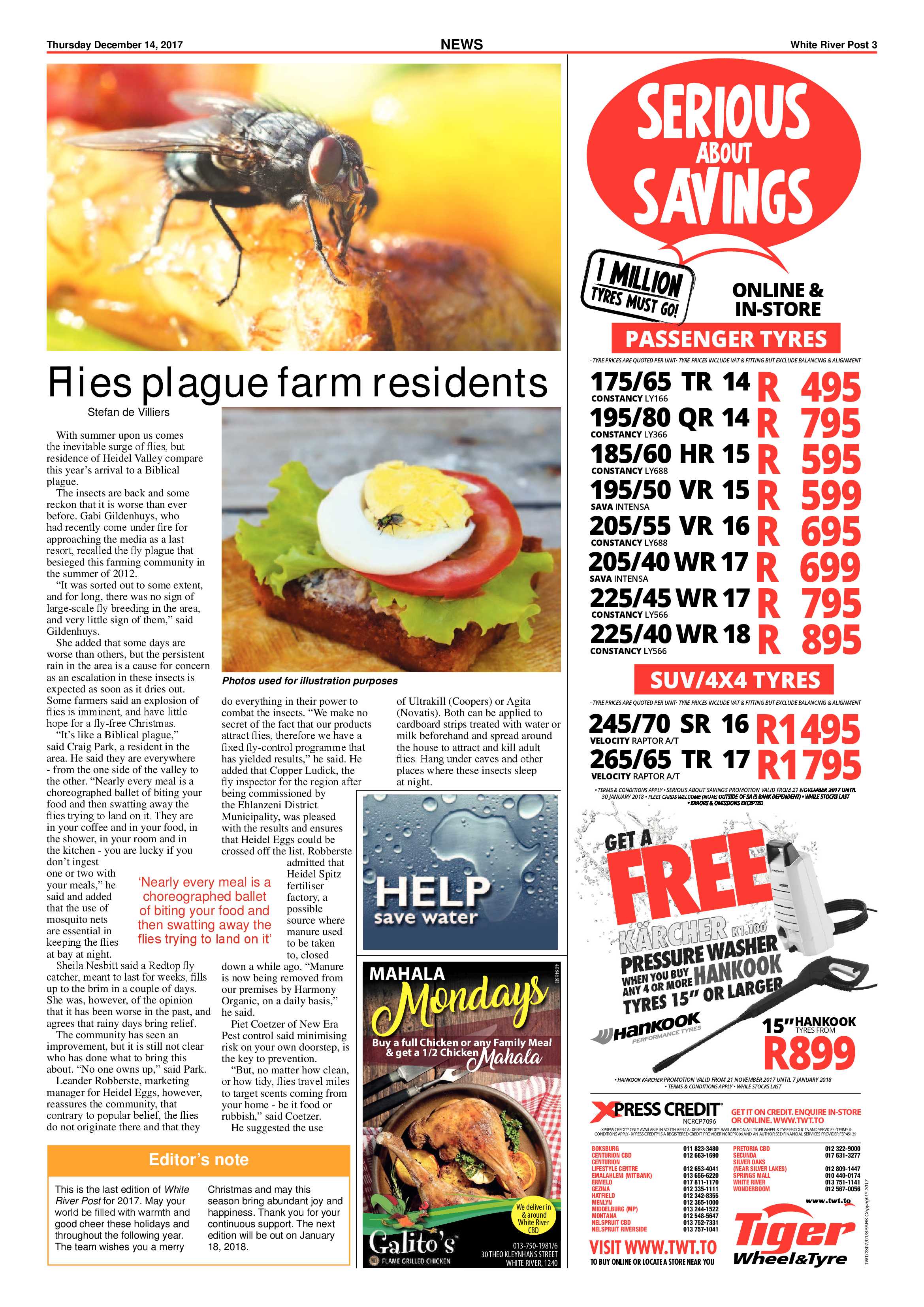 White River Post 14 December 2017 page 3