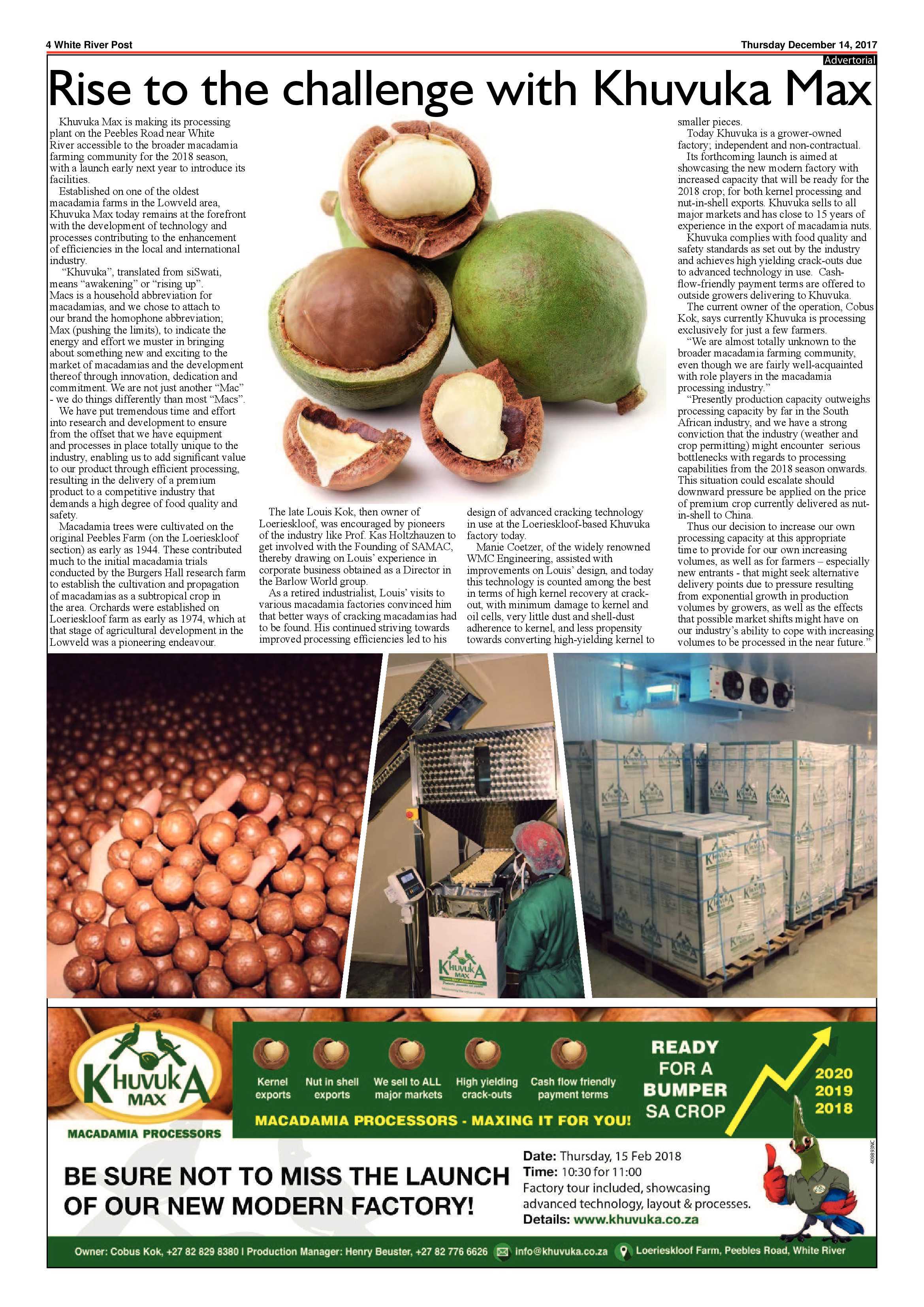White River Post 14 December 2017 page 4
