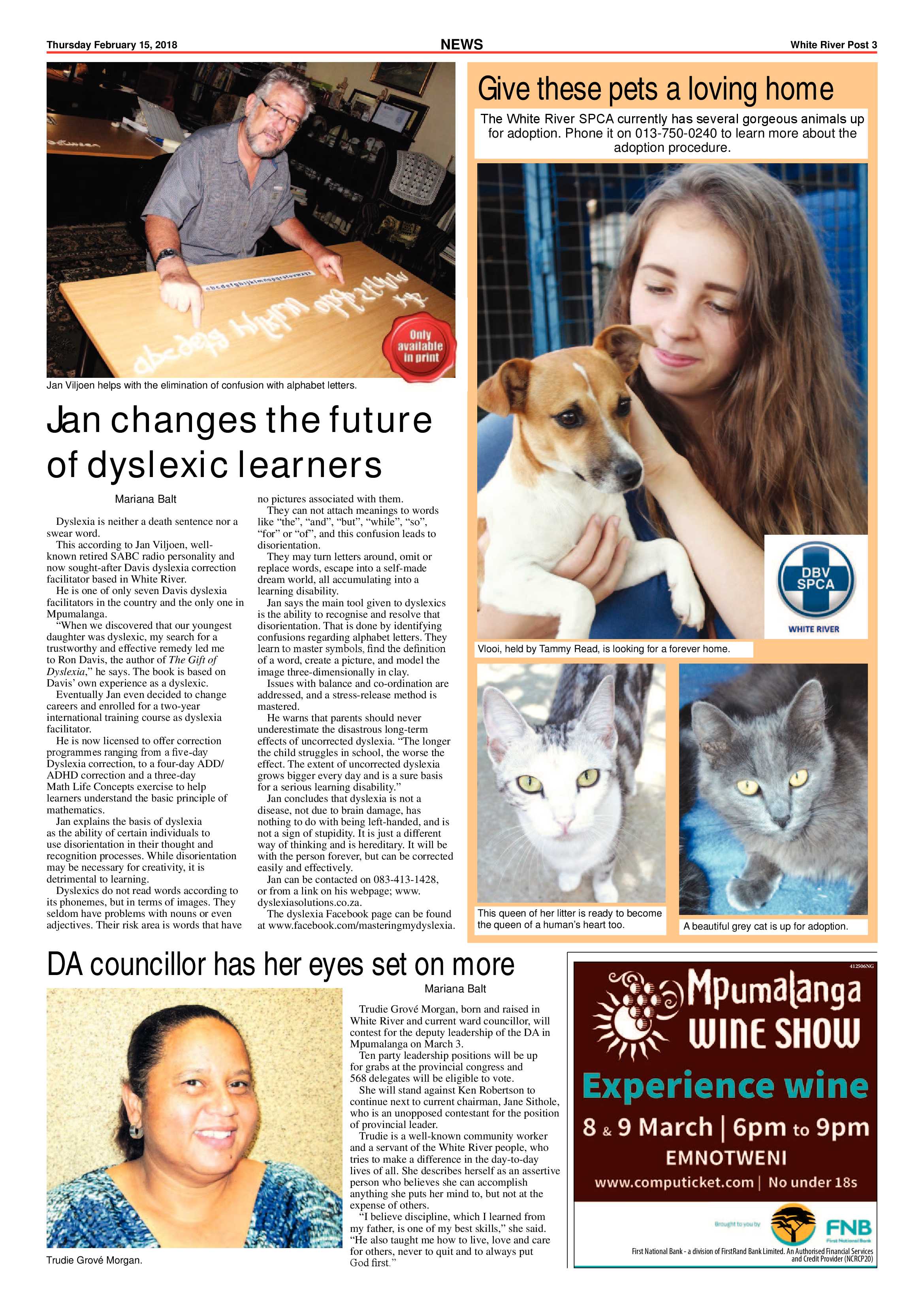 White River Post 15 February 2018 page 3
