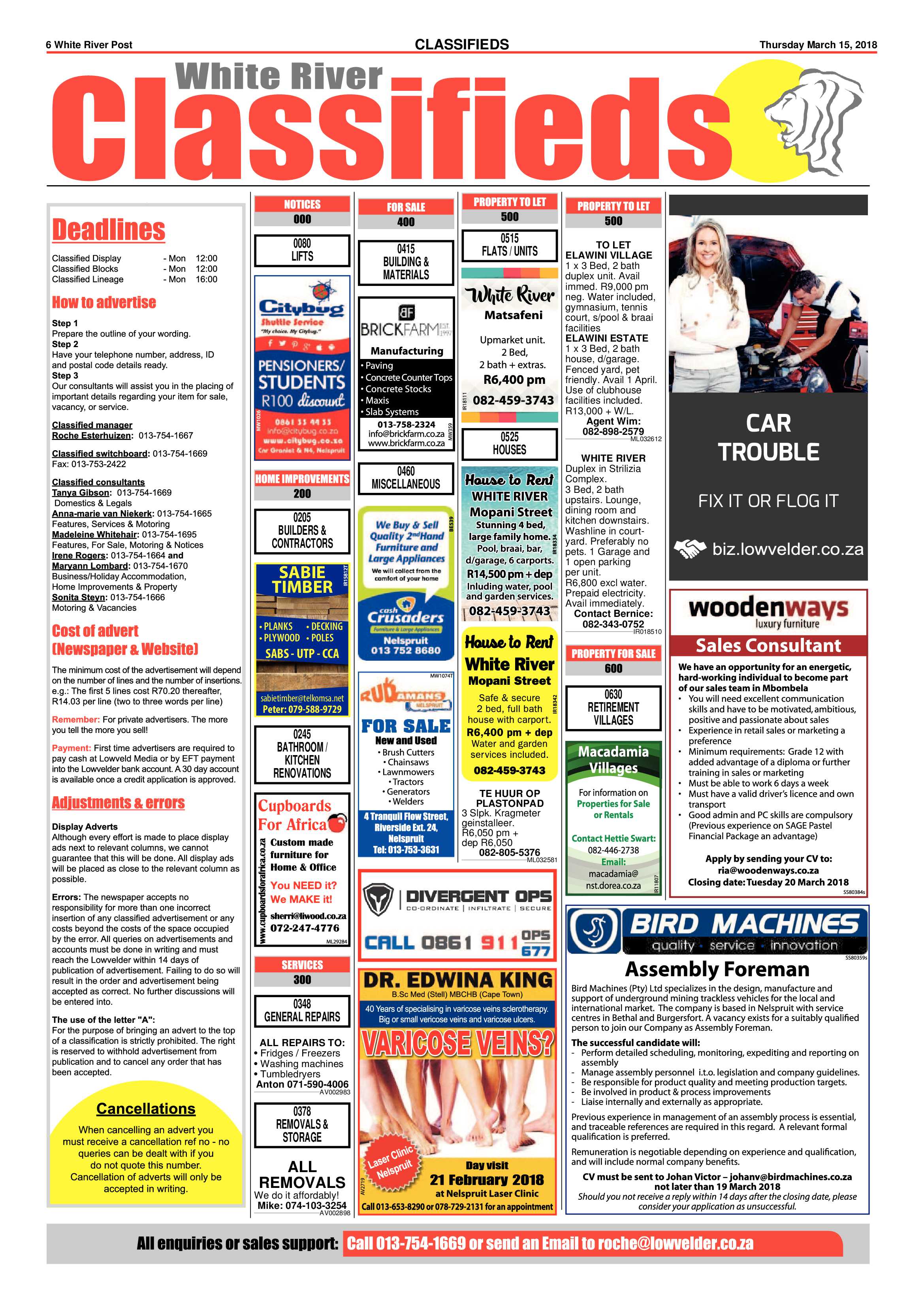 White River Post 15 March 2018 page 6
