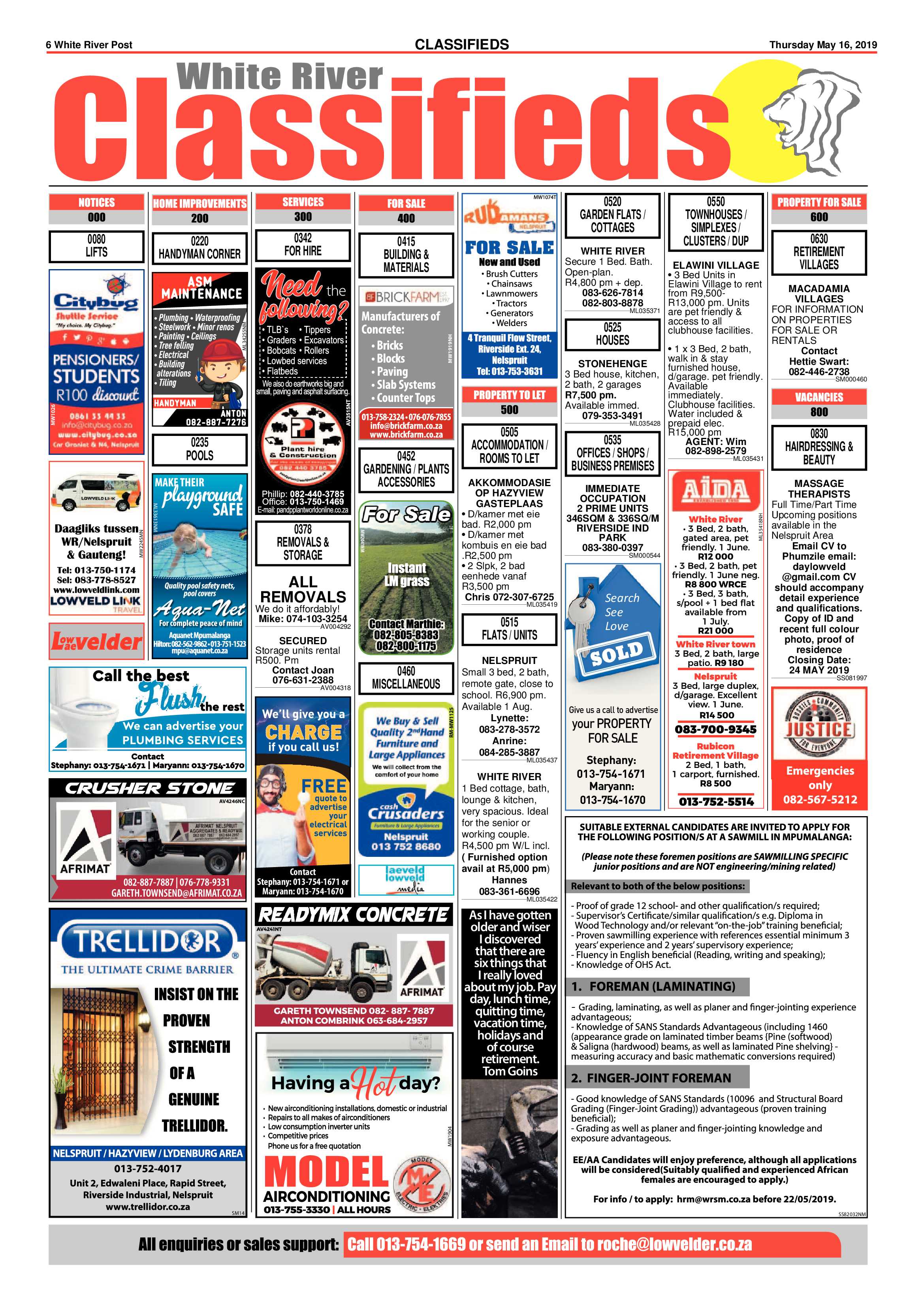 White River Post 16 May 2019 page 6