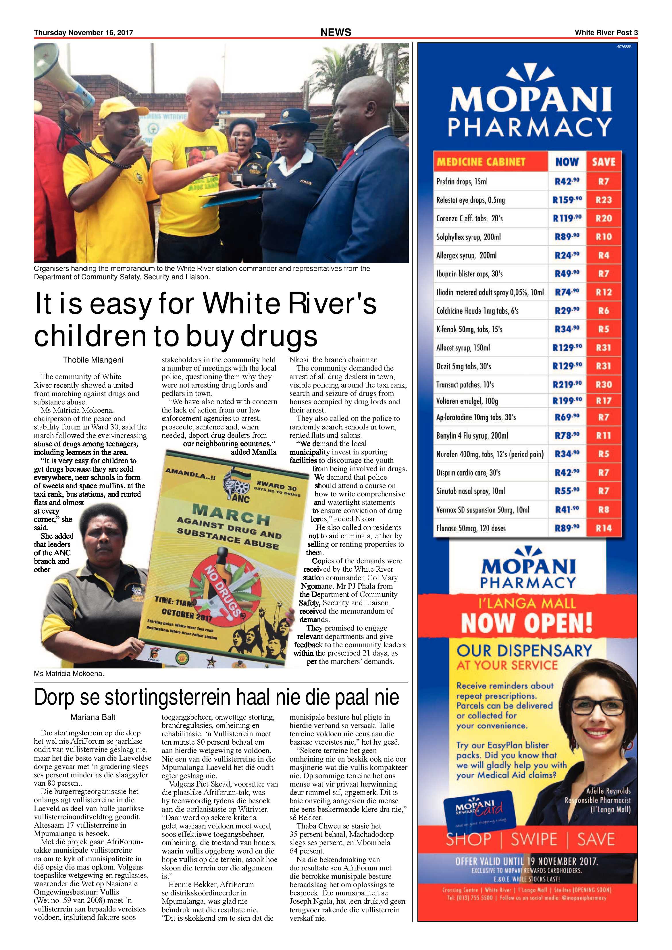 White River Post 16 November 2017 page 3