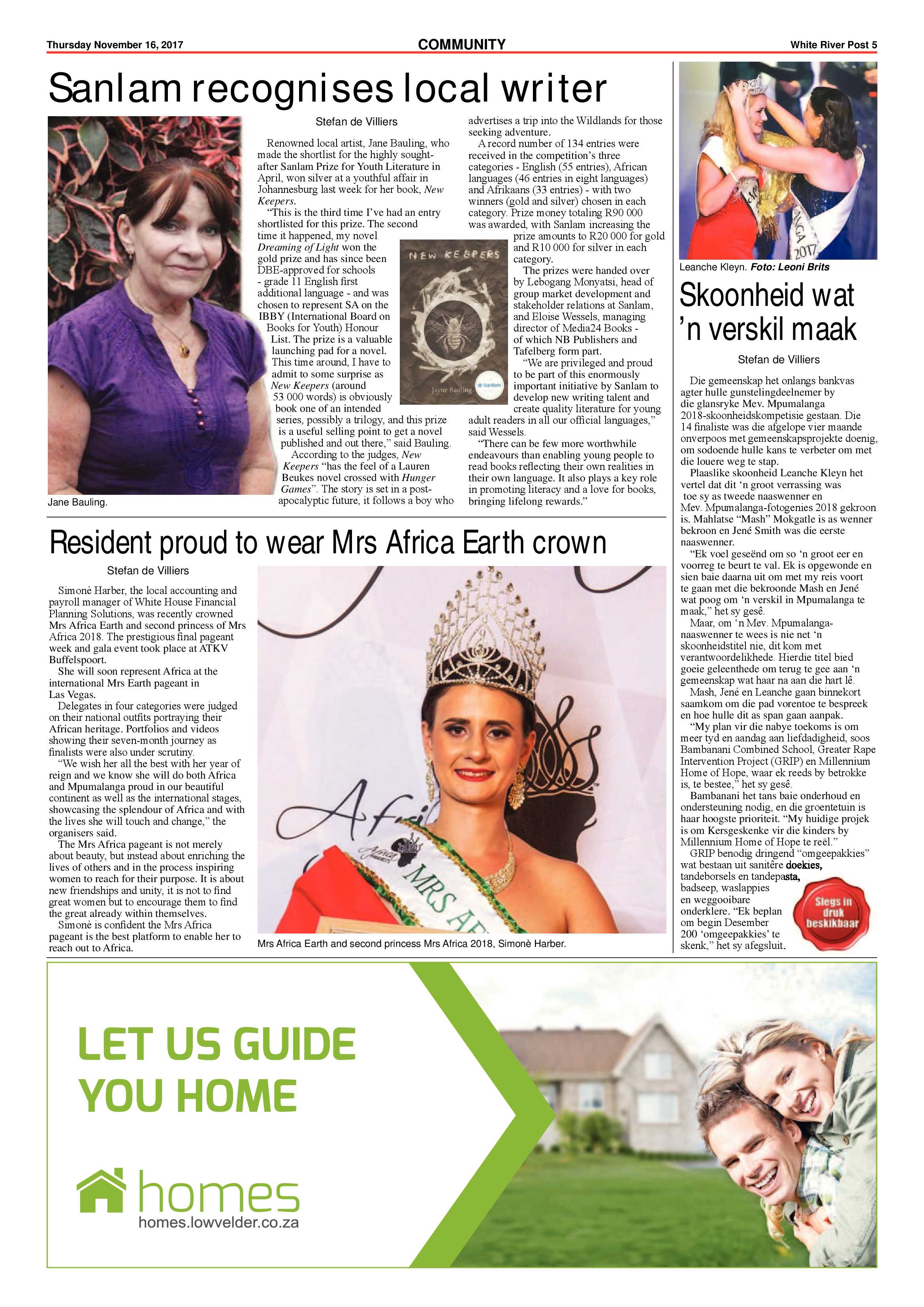 White River Post 16 November 2017 page 5