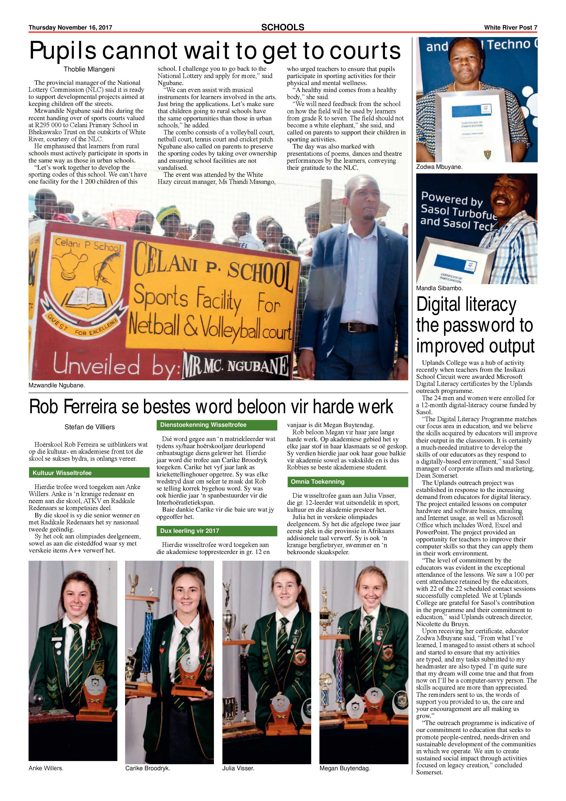 White River Post 16 November 2017 page 7