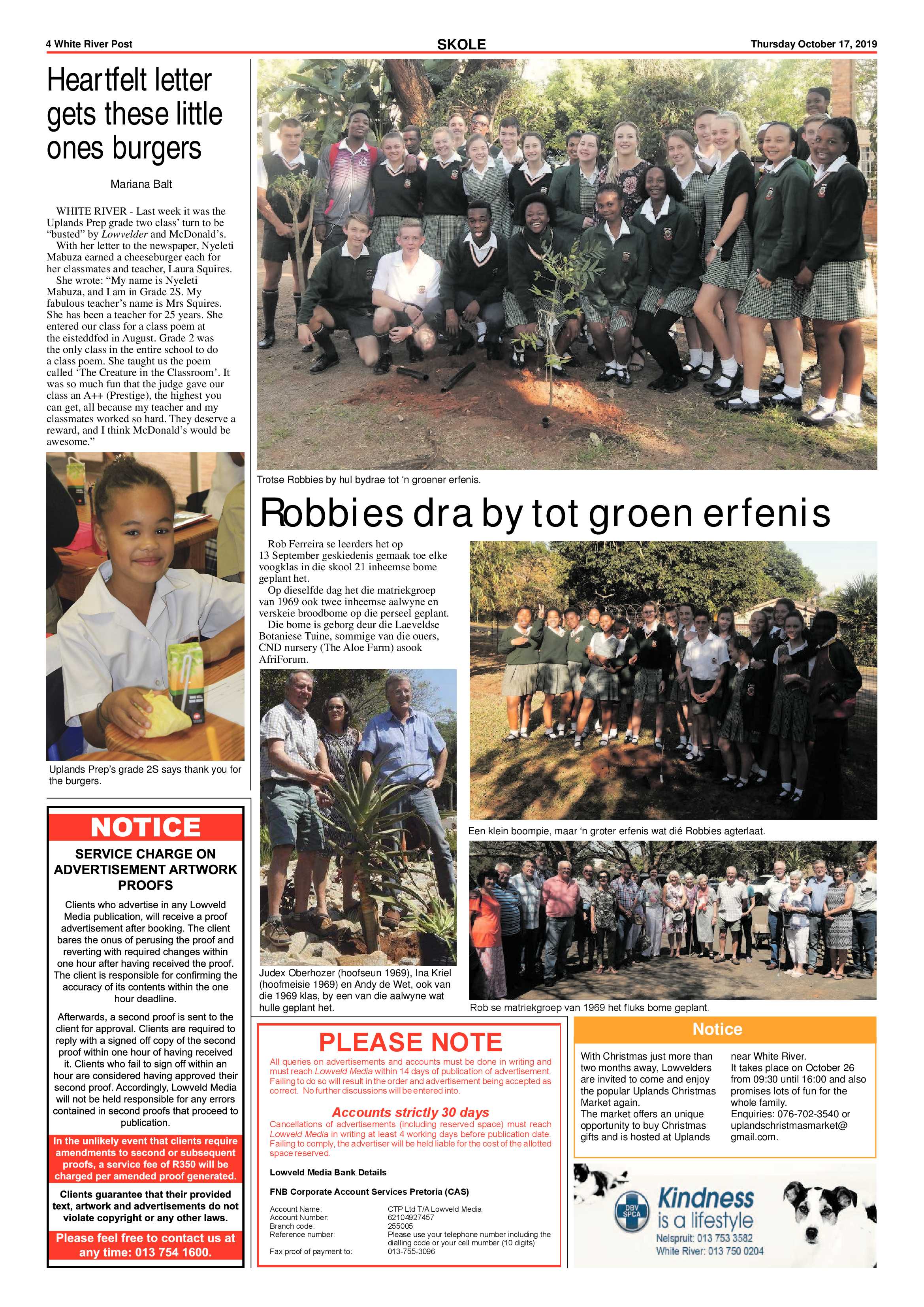 White River Post 17 October 2019 page 4