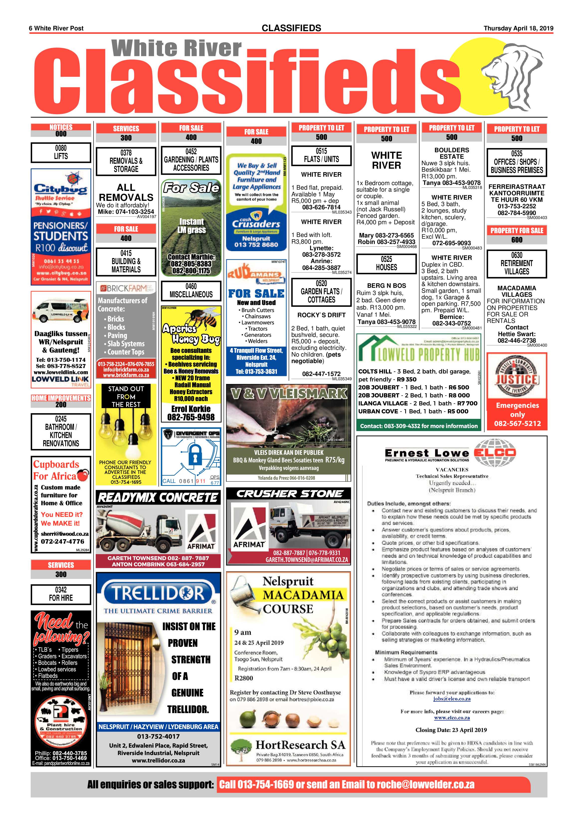 White River Post 18 April 2019 page 6