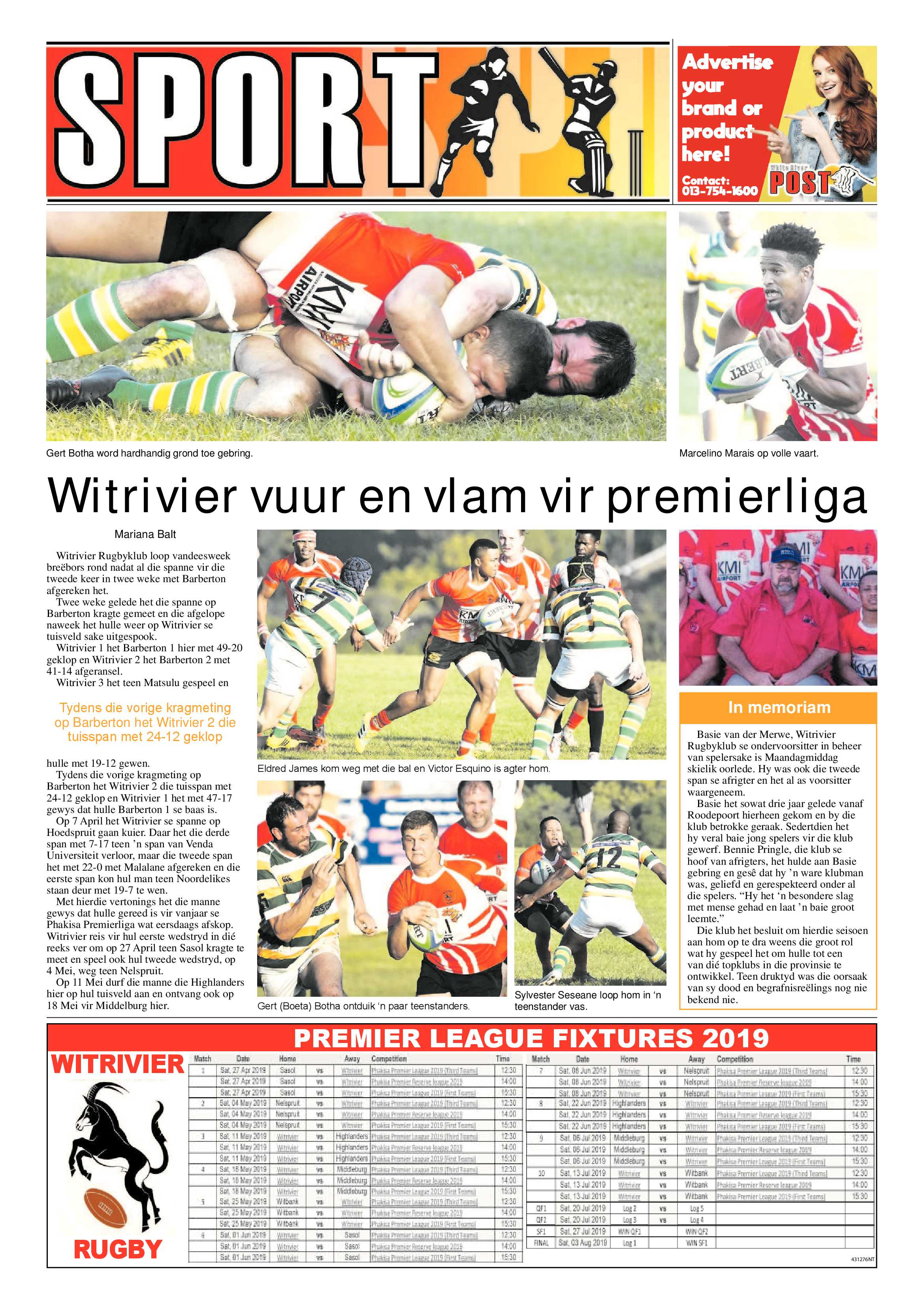 White River Post 18 April 2019 page 8