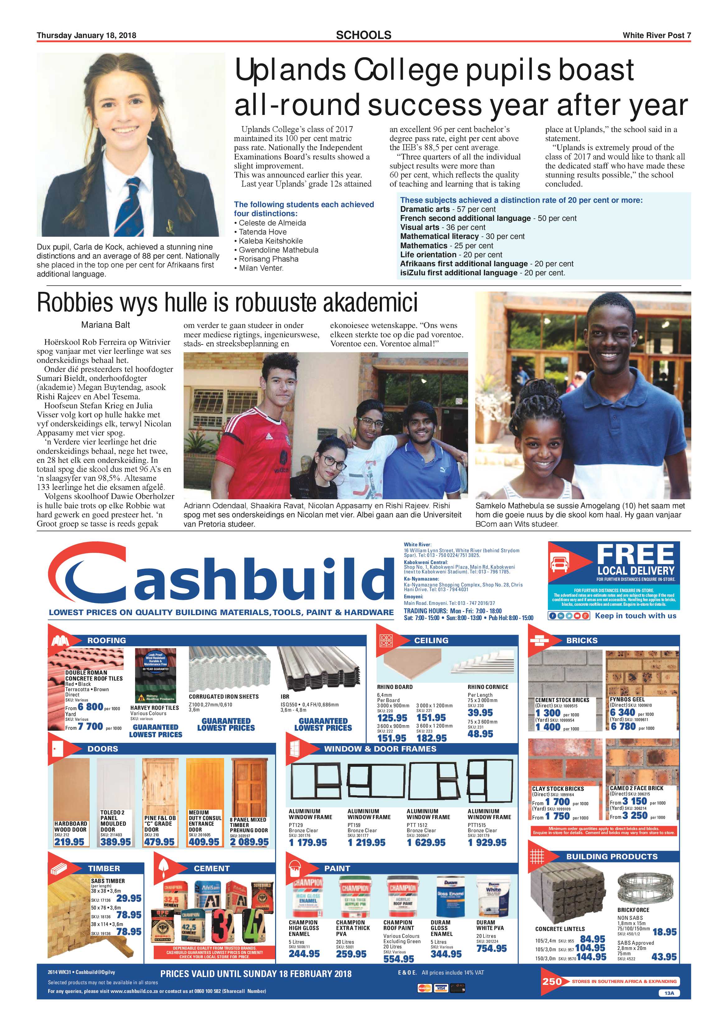 White River Post 18 January 2018 page 7