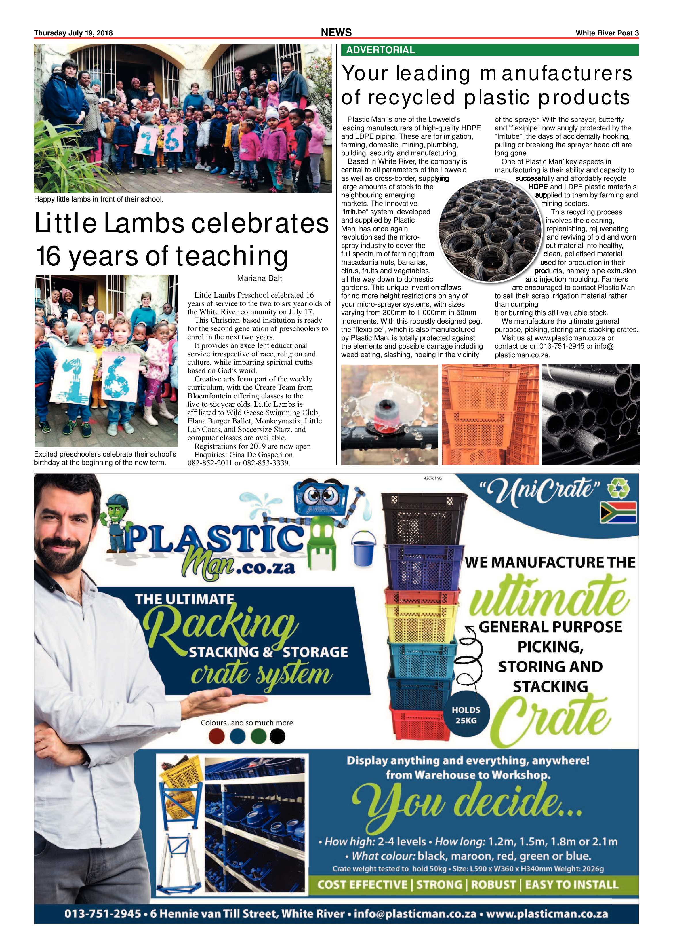 White River Post 19 July 2018 page 3