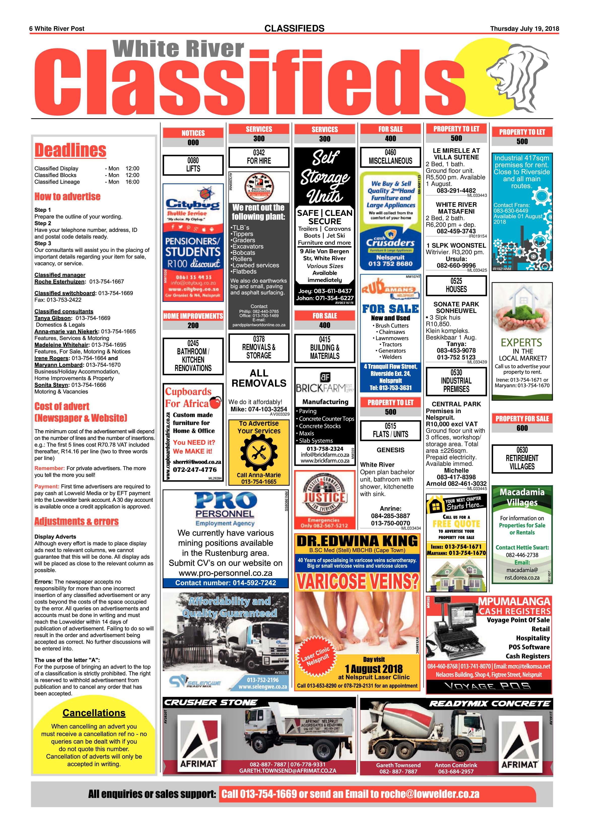 White River Post 19 July 2018 page 6