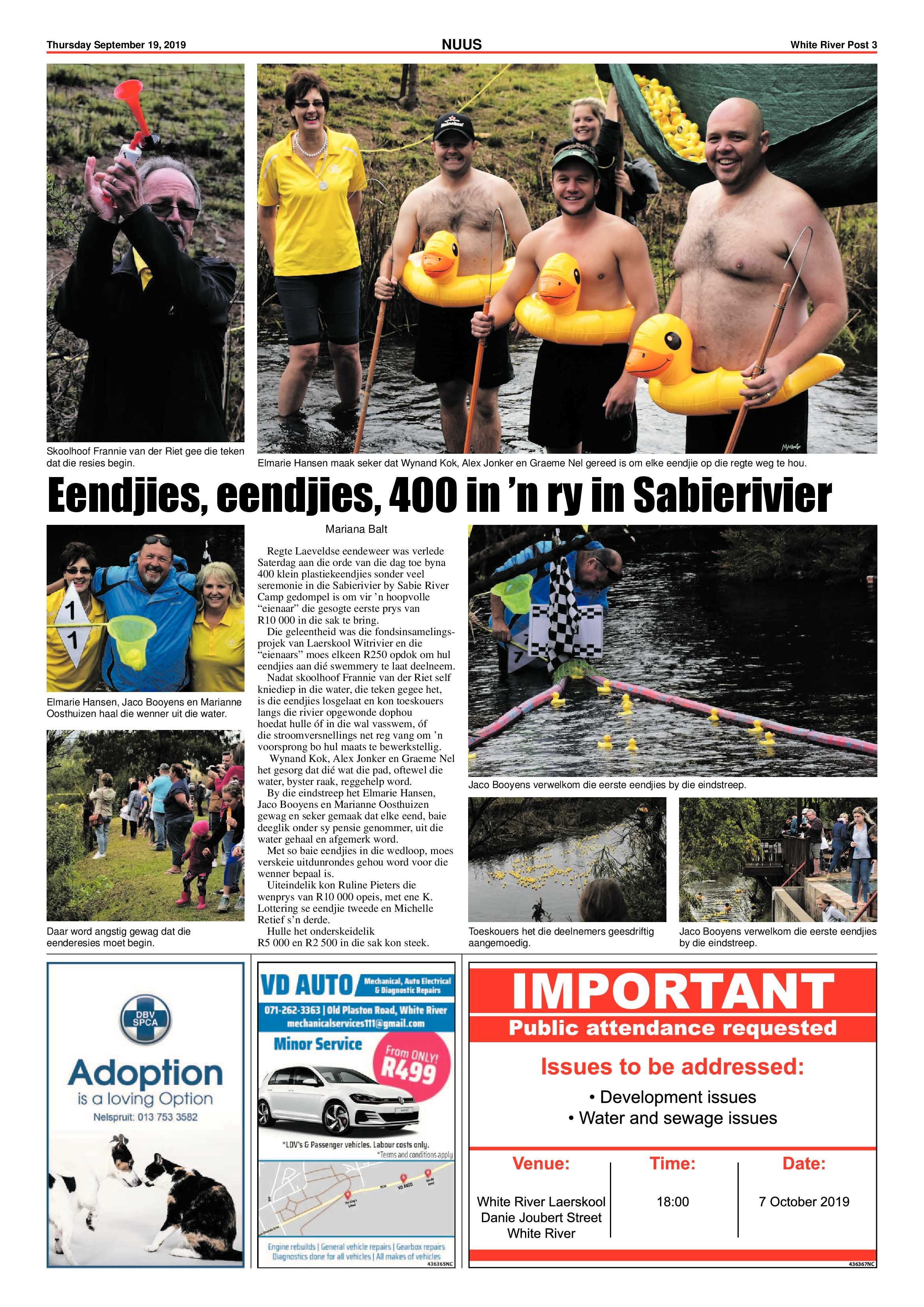 White River Post 19 September 2019 page 3