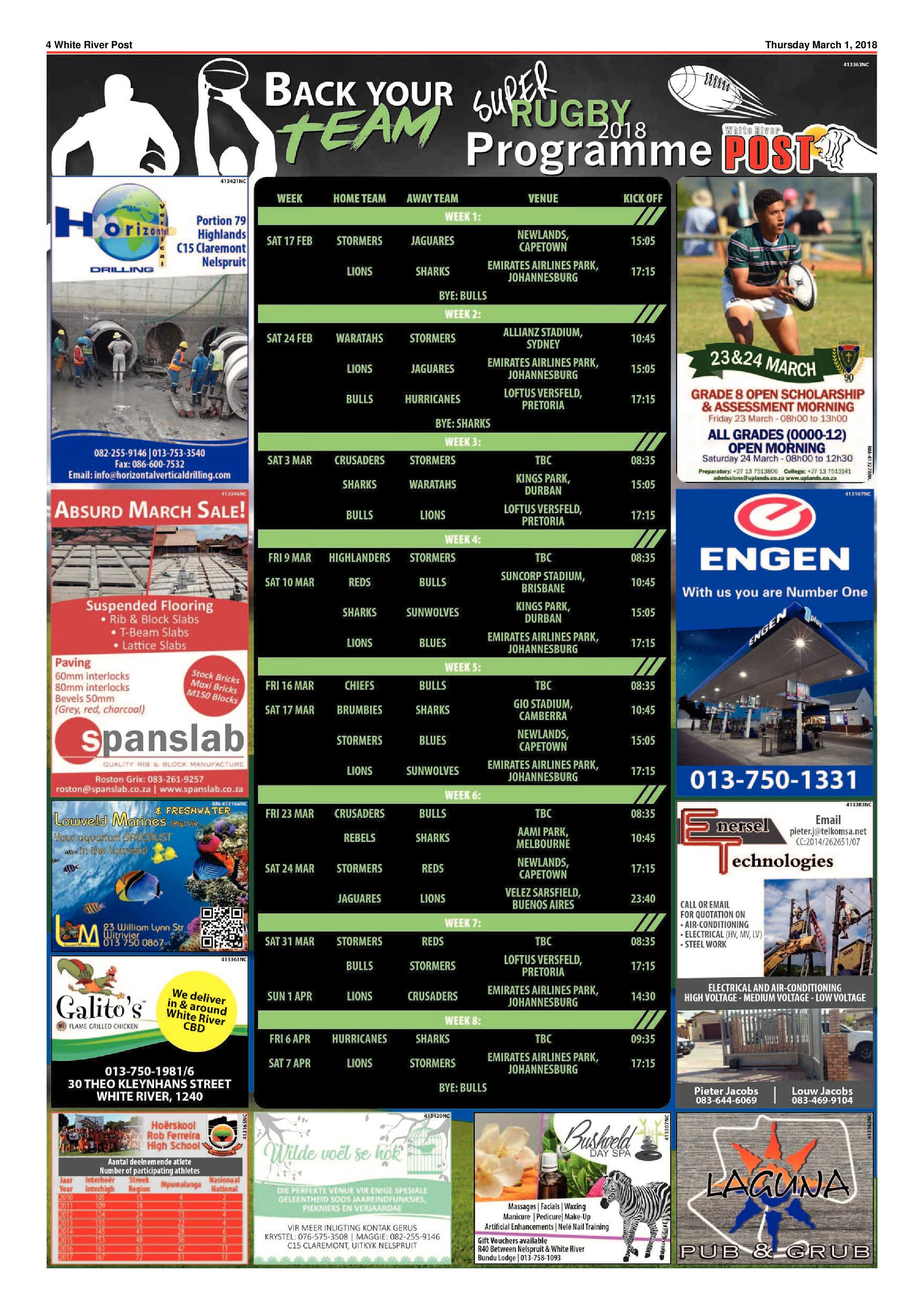 White River Post 1 March 2018 page 4