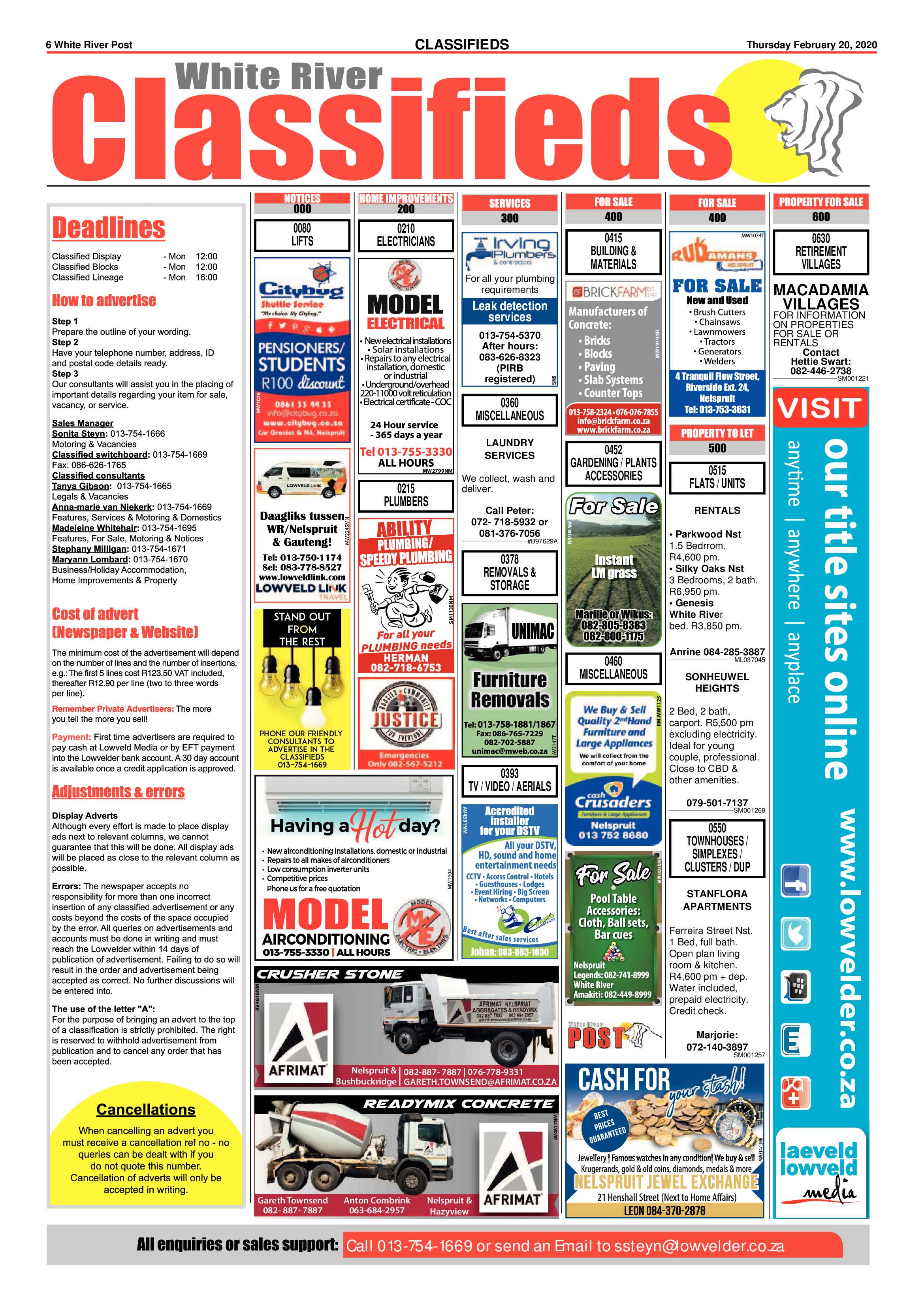 White River Post 20 February 2020 page 6