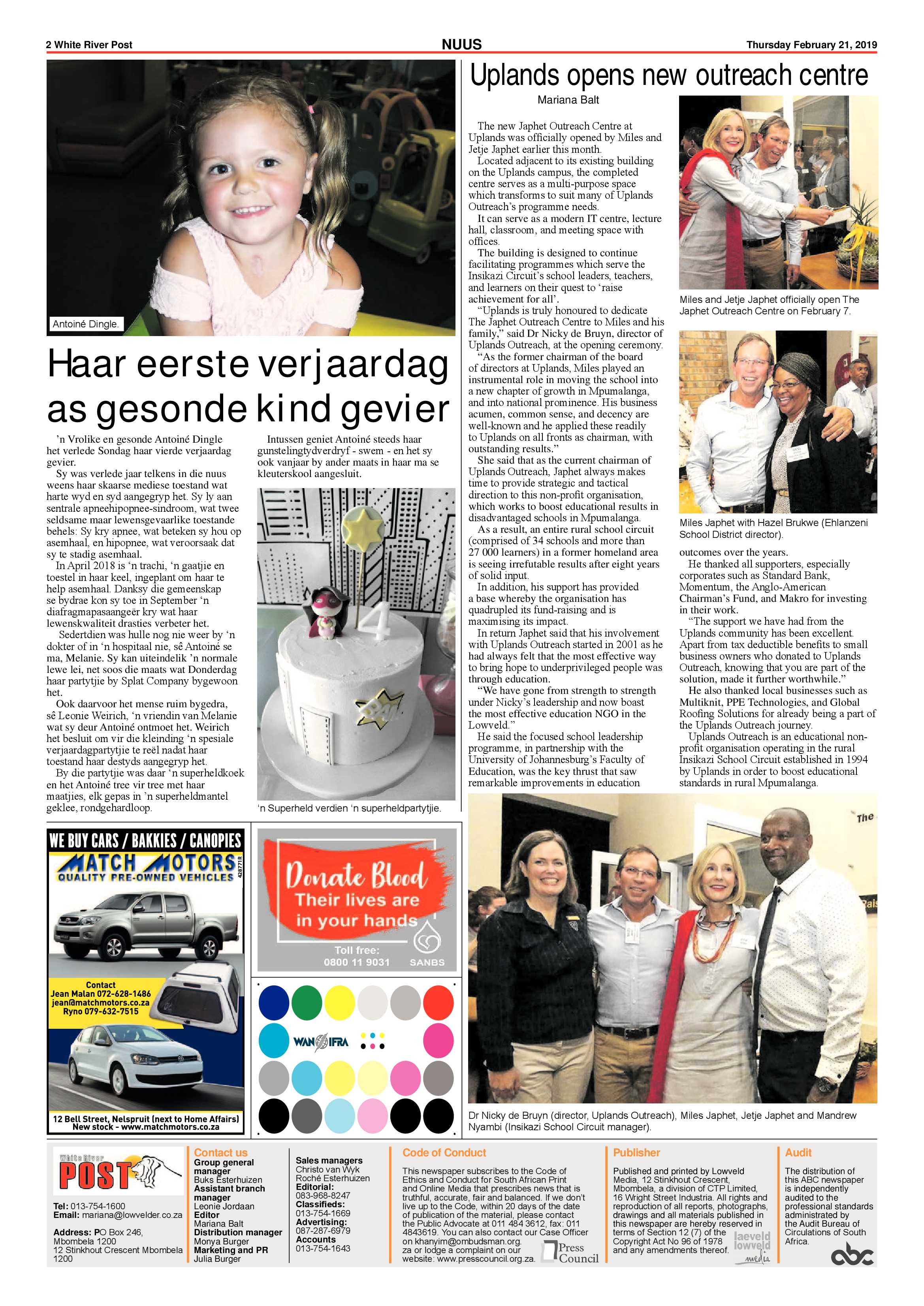 White River Post 21 February 2019 page 2