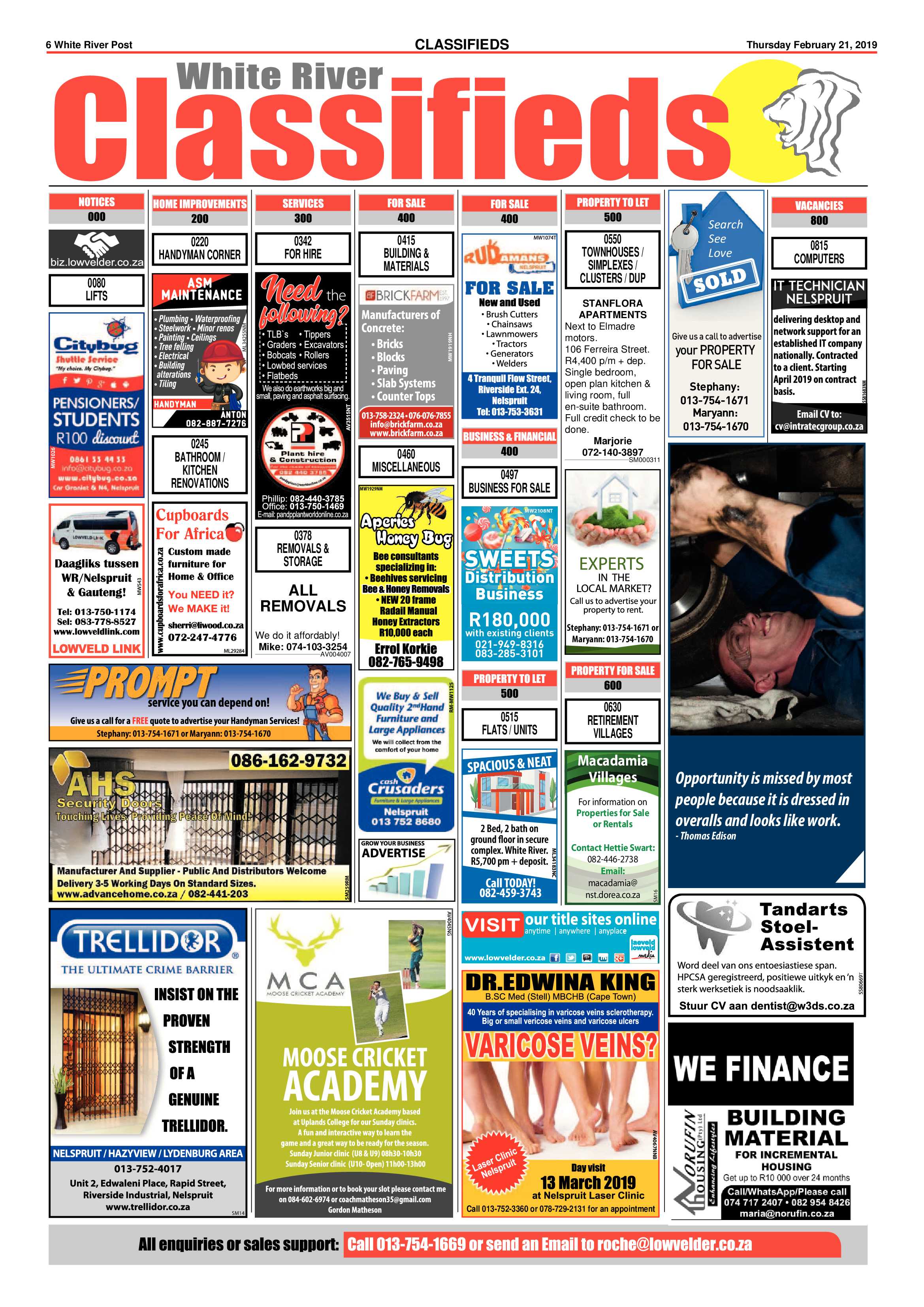White River Post 21 February 2019 page 6