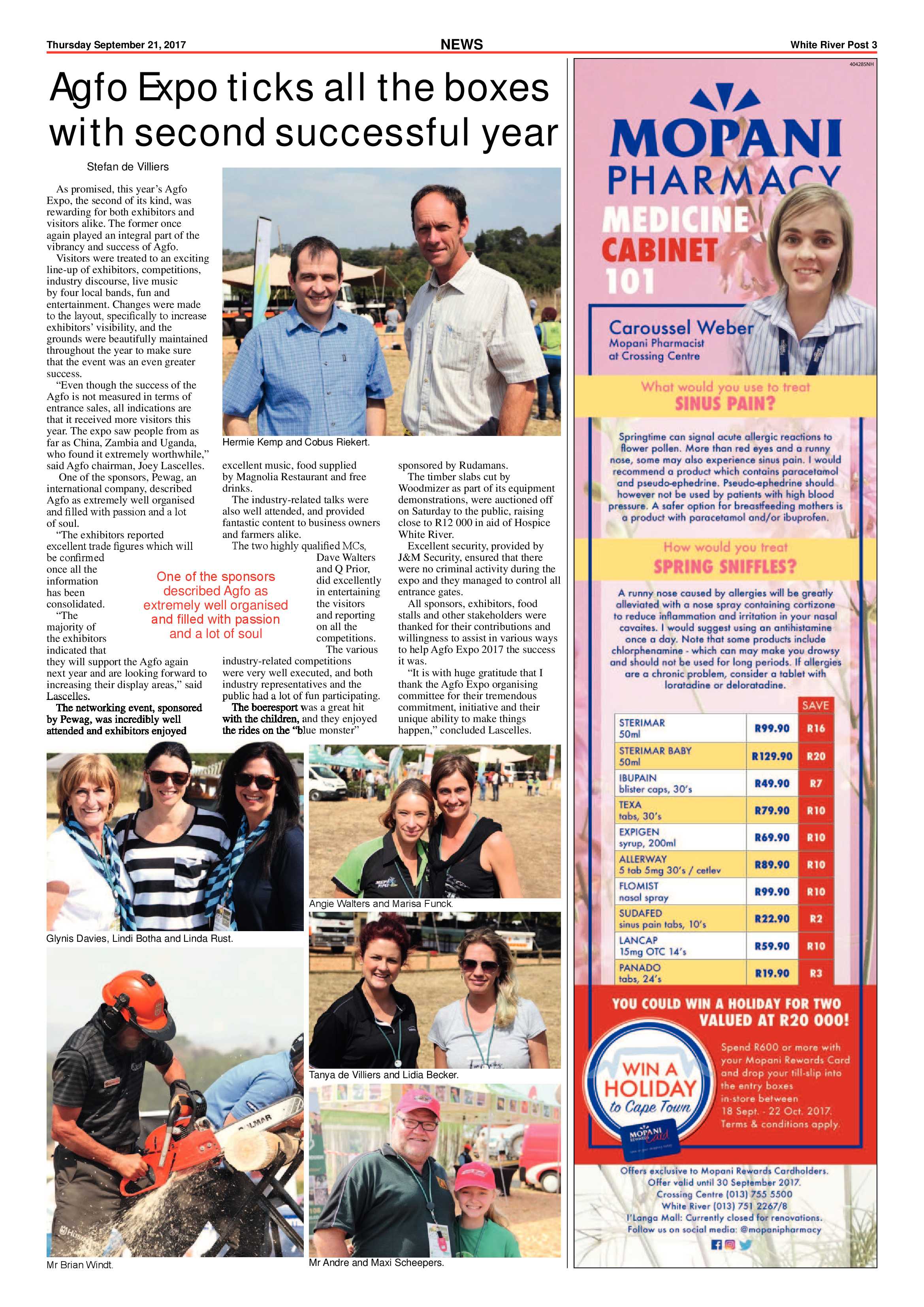 White River Post 21 September 2017 page 3