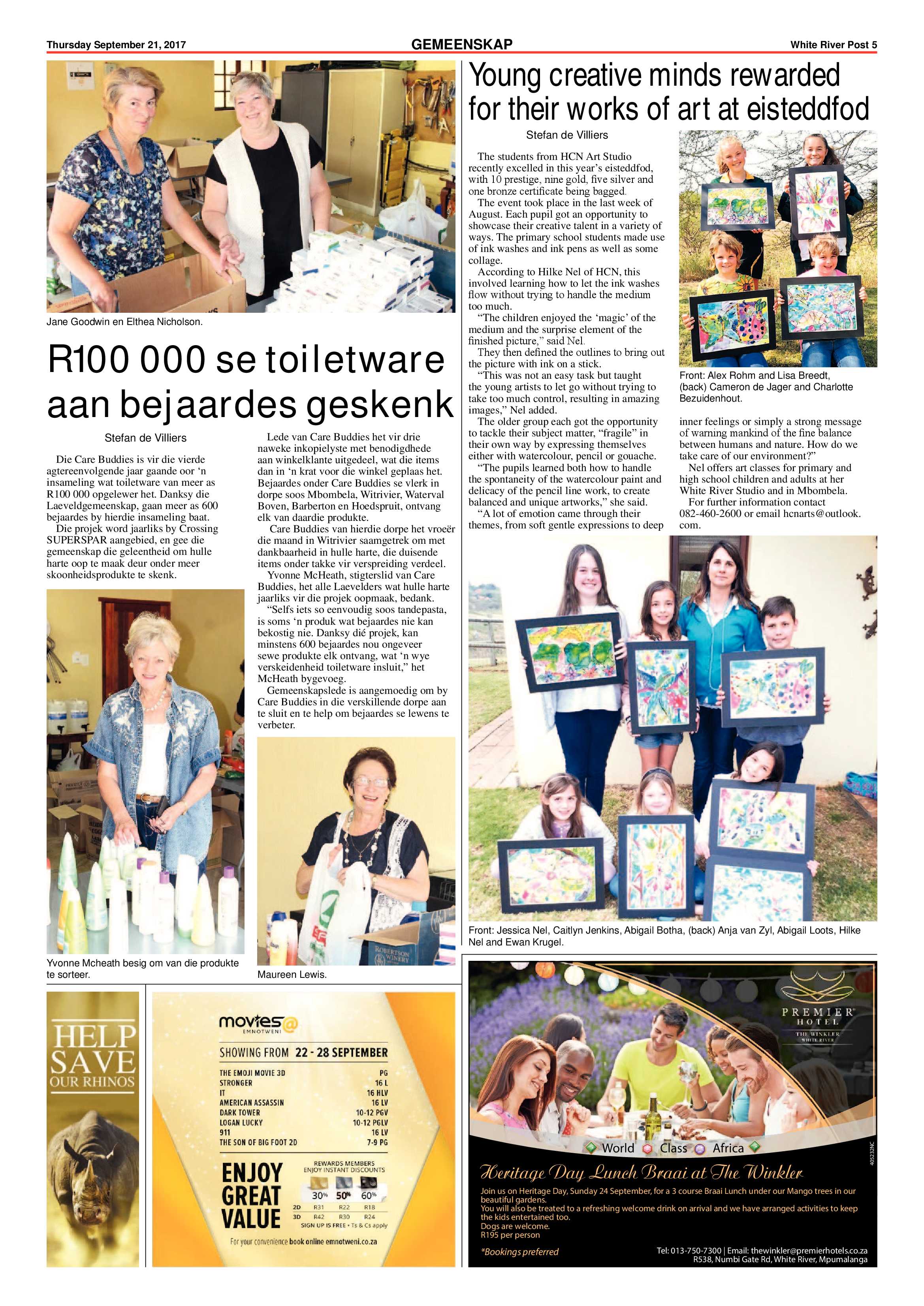 White River Post 21 September 2017 page 5