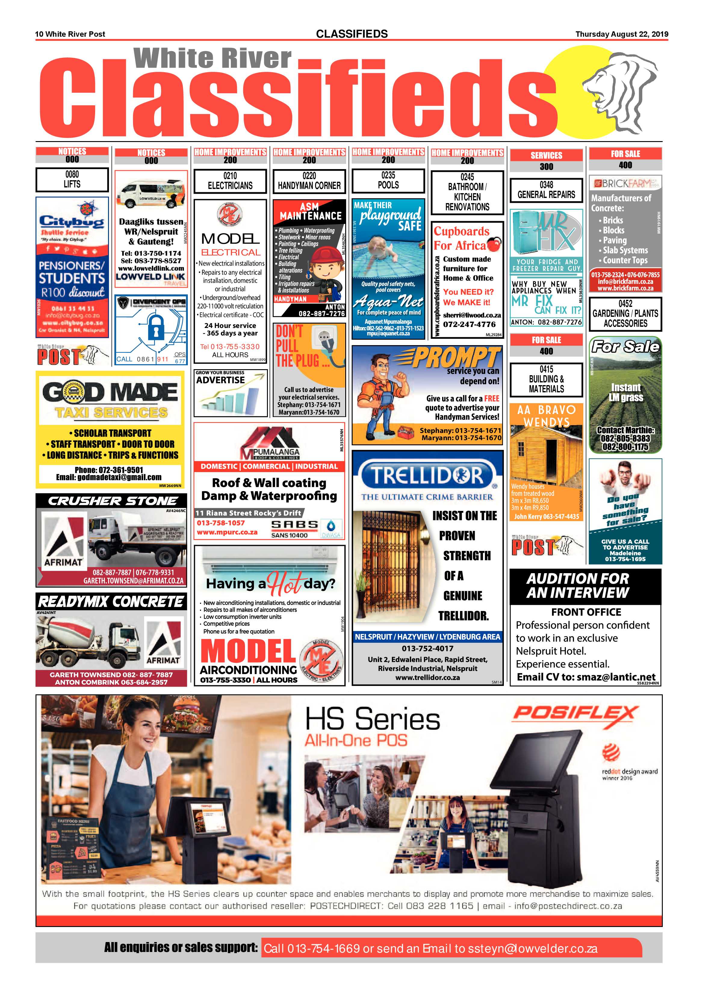 White River Post 22 August 2019 page 10