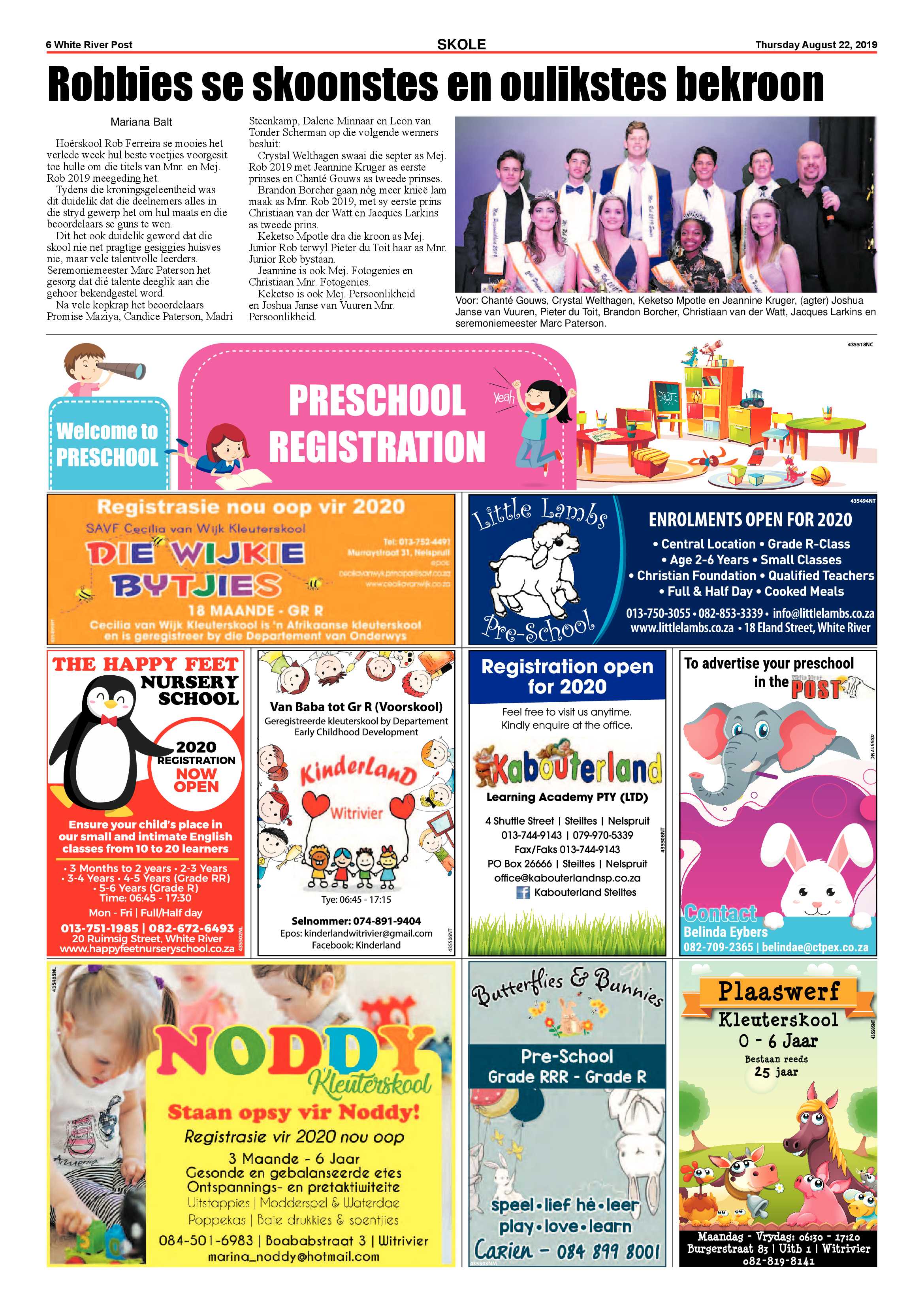 White River Post 22 August 2019 page 6