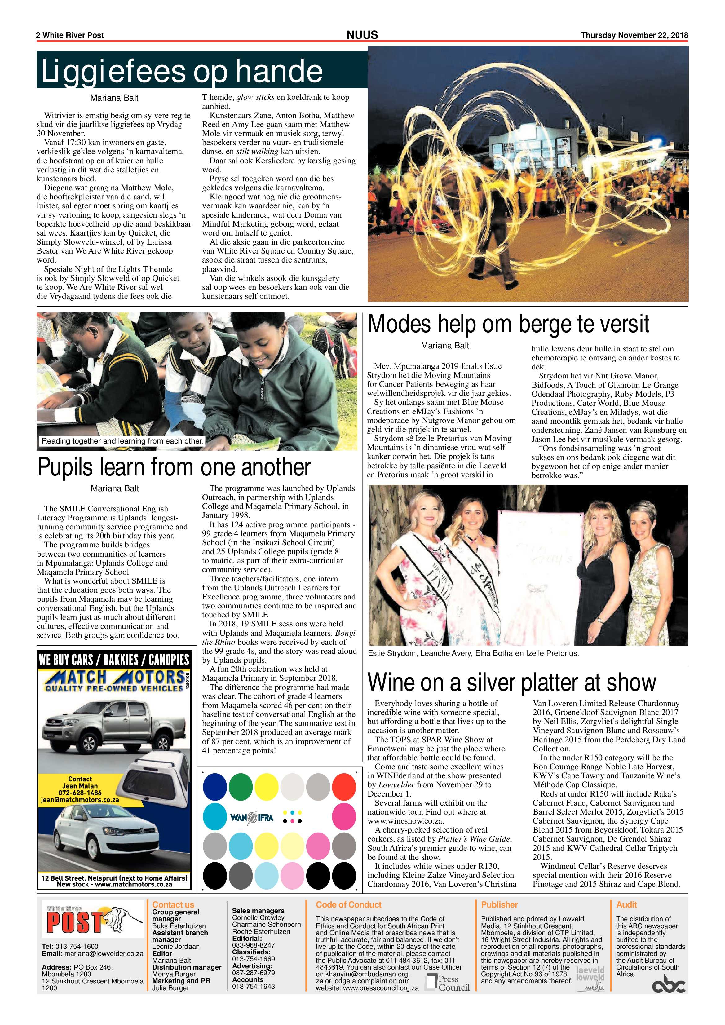 White River Post 22 November 2018 page 2