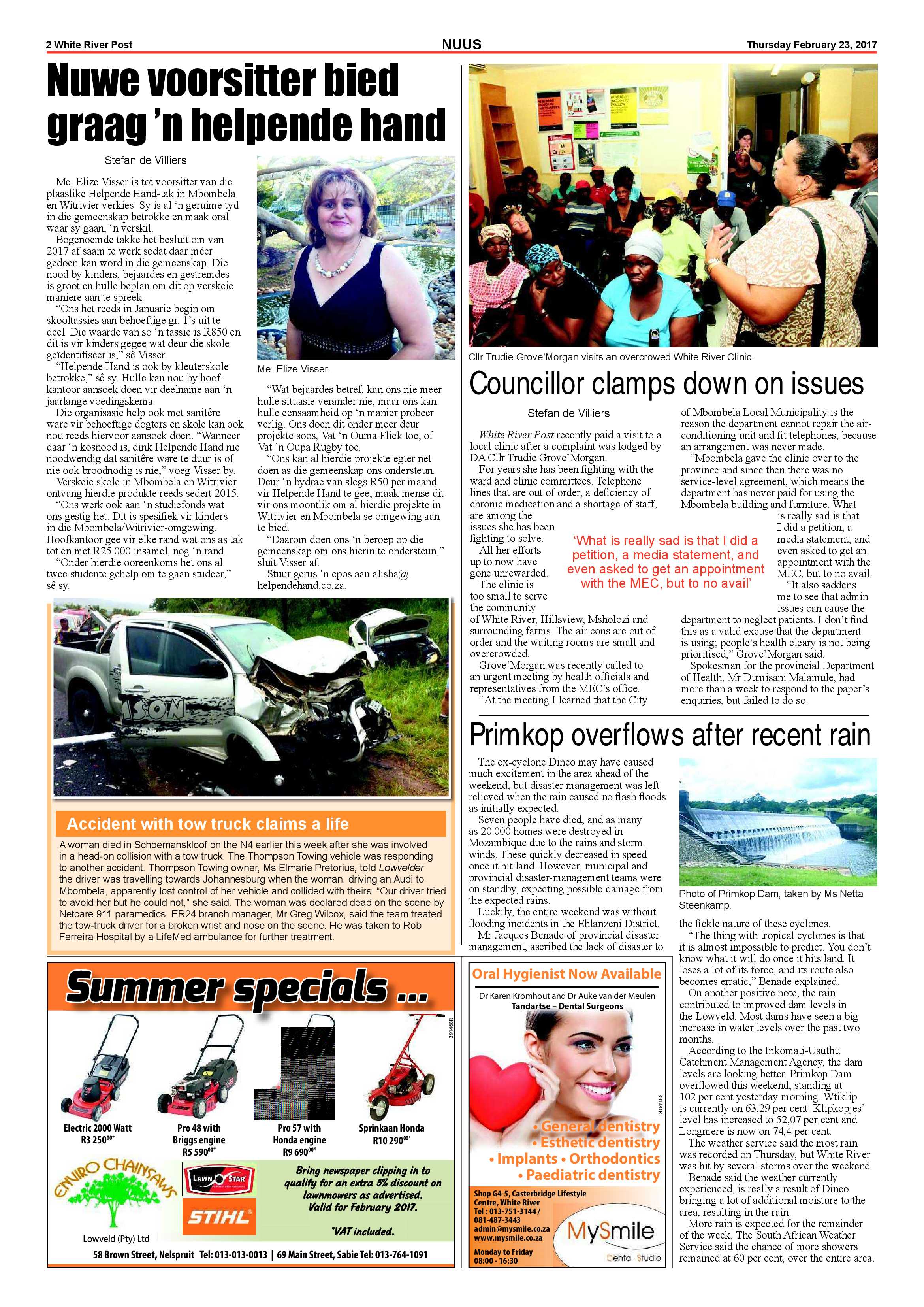 White River Post 23 February 2017 page 2