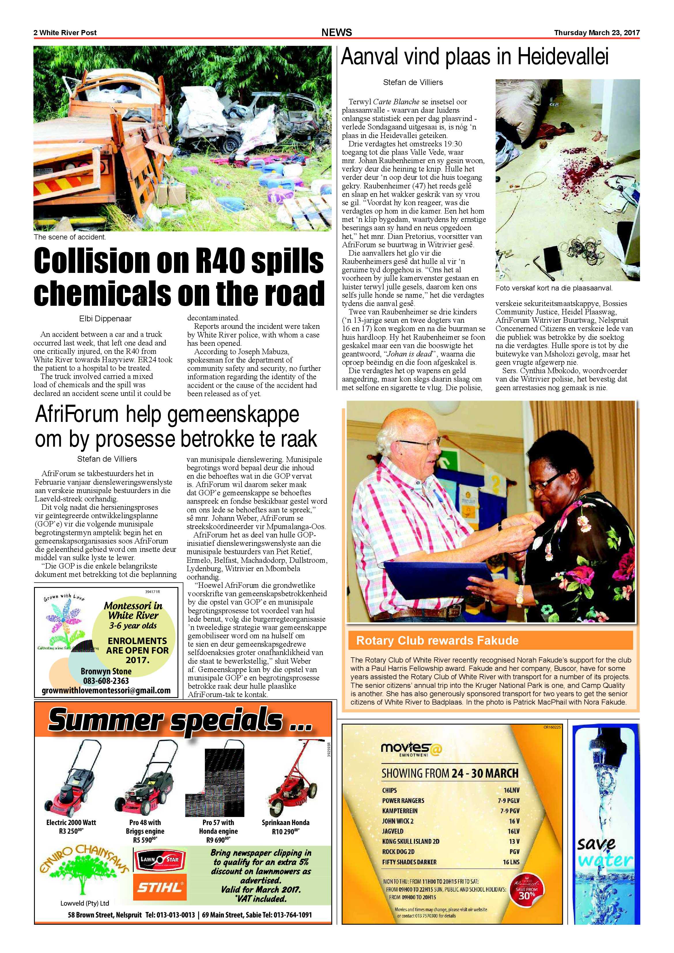 White River Post 23 March page 2