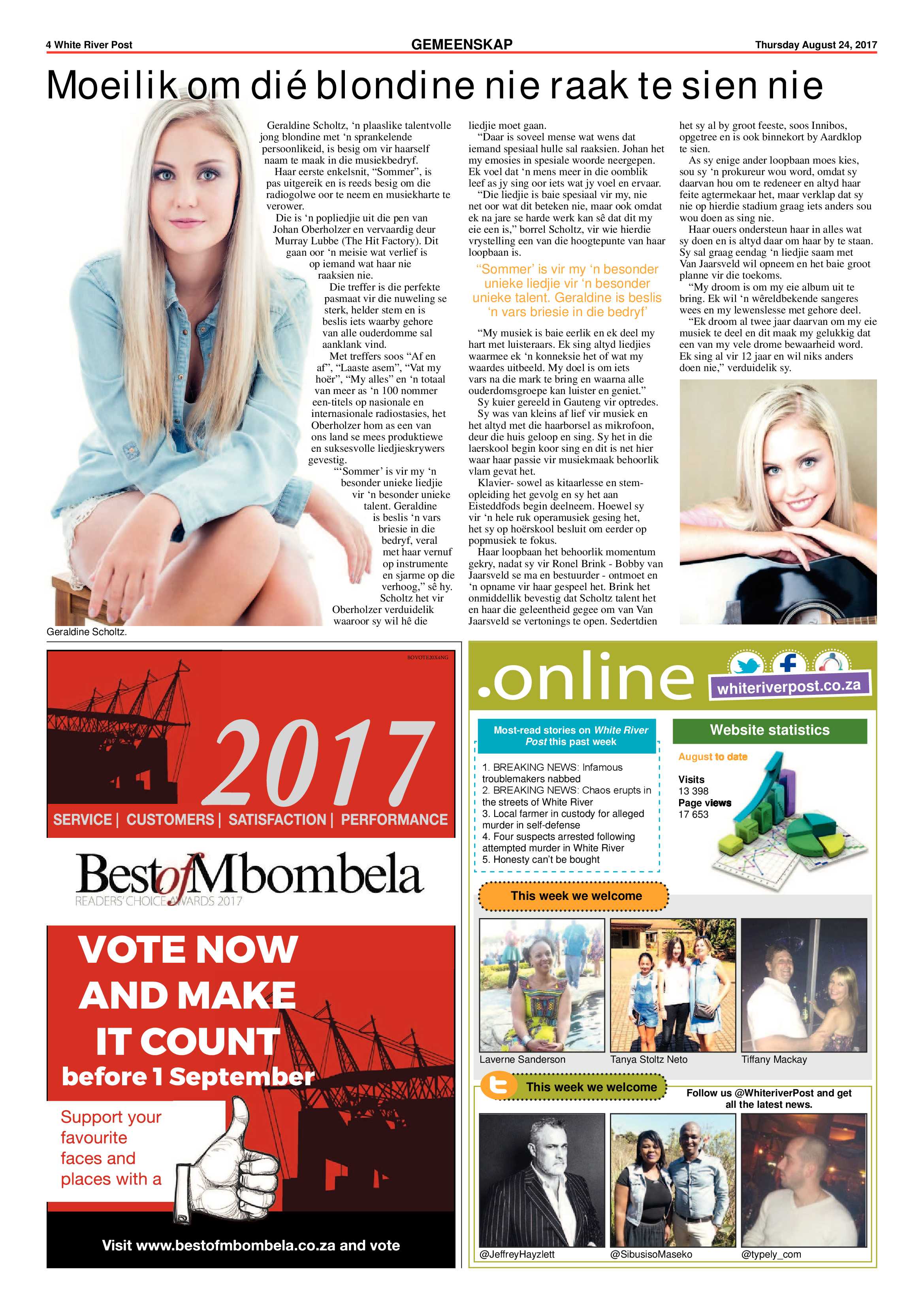 White River Post 24 August 2017 page 4