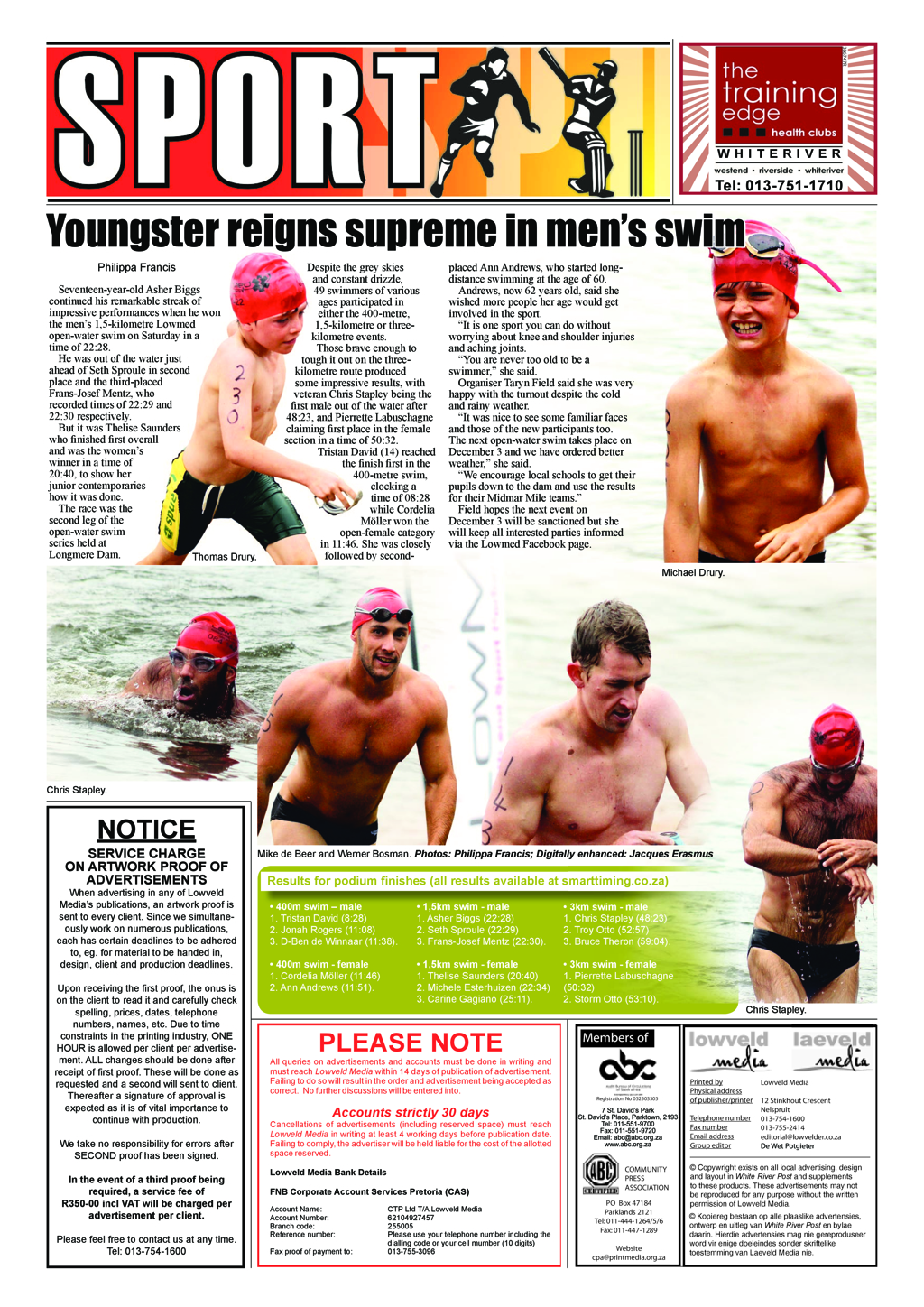 White River Post 24 November 2016 page 8
