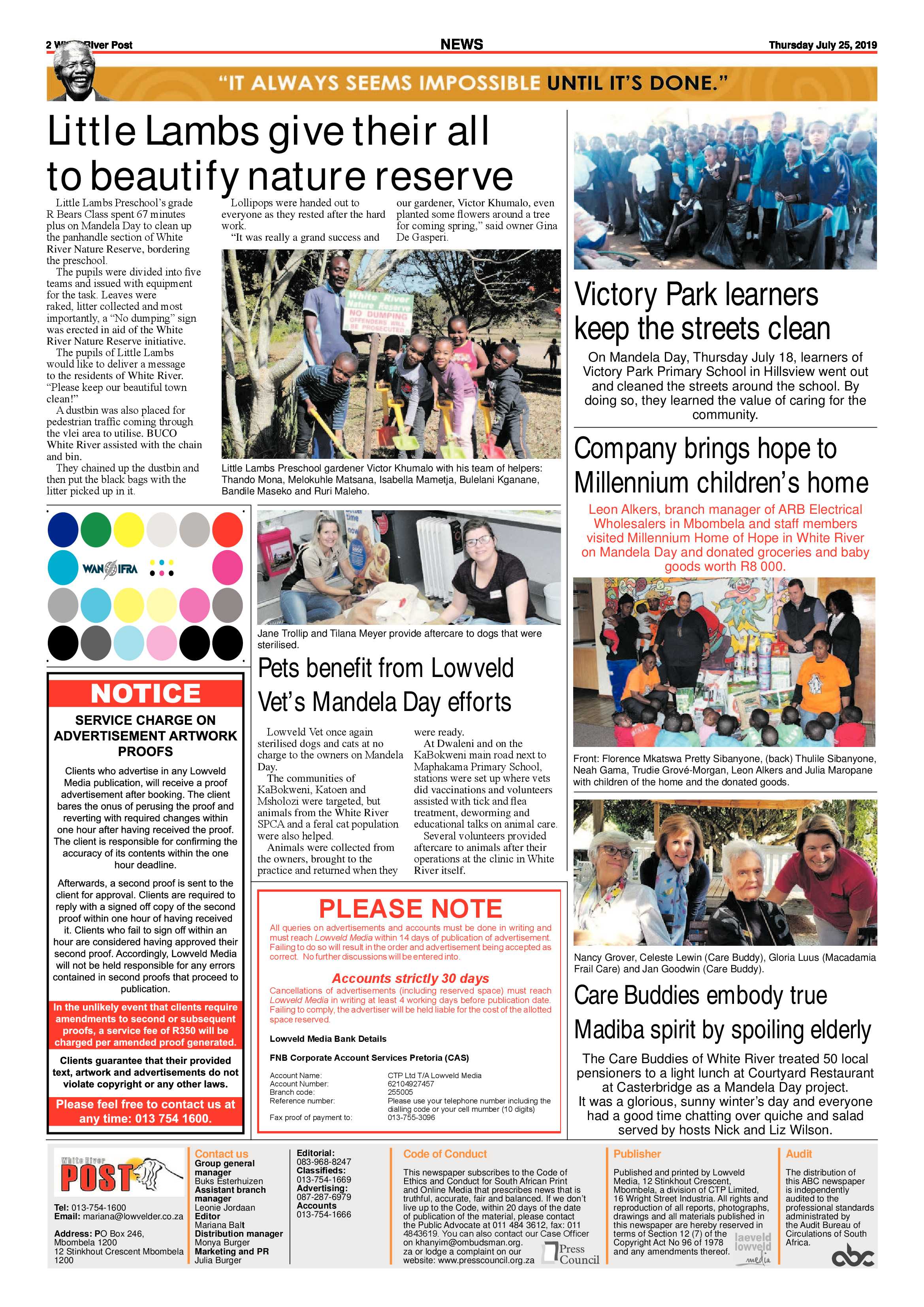White River Post 25 July 2019 page 2