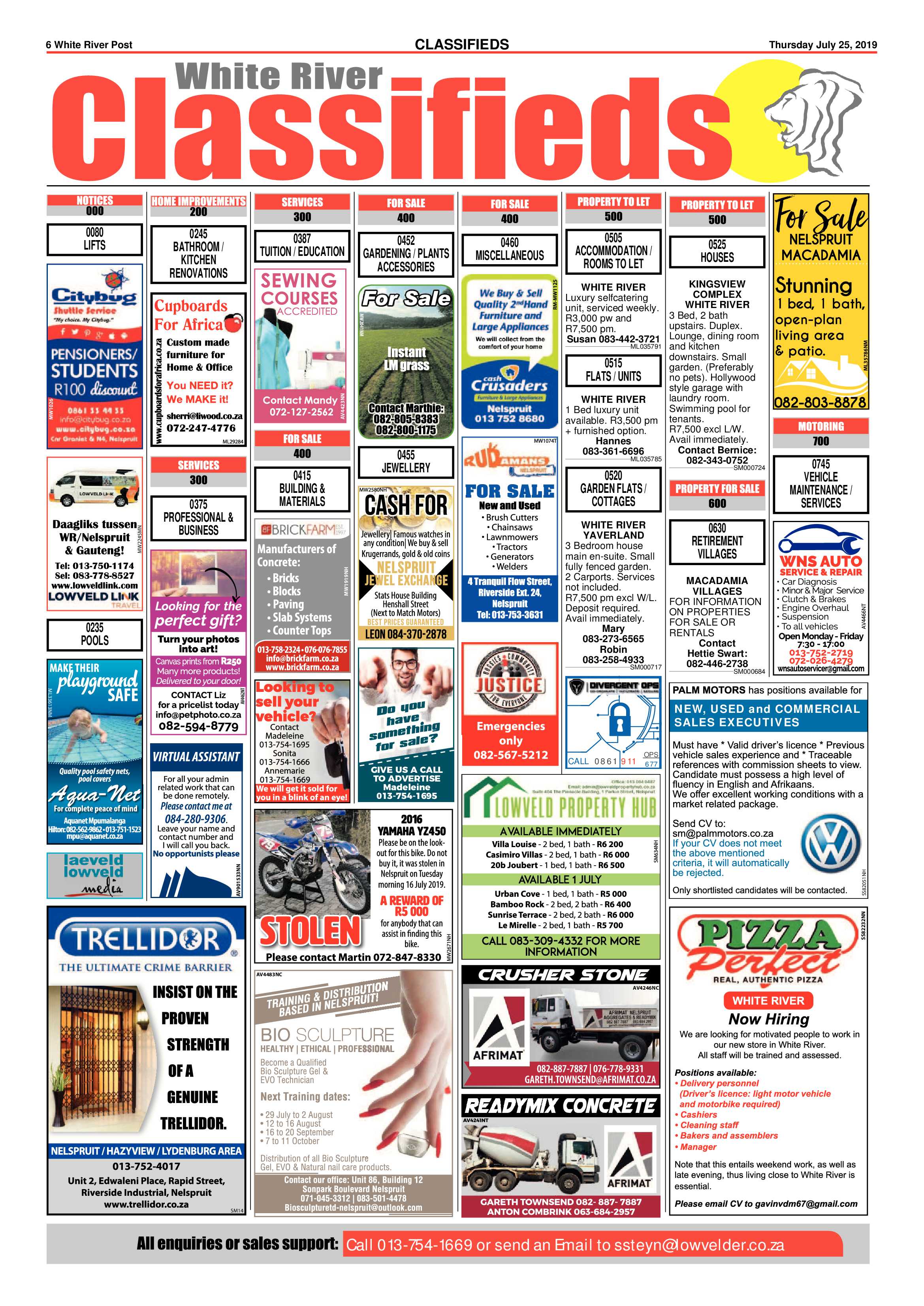 White River Post 25 July 2019 page 6