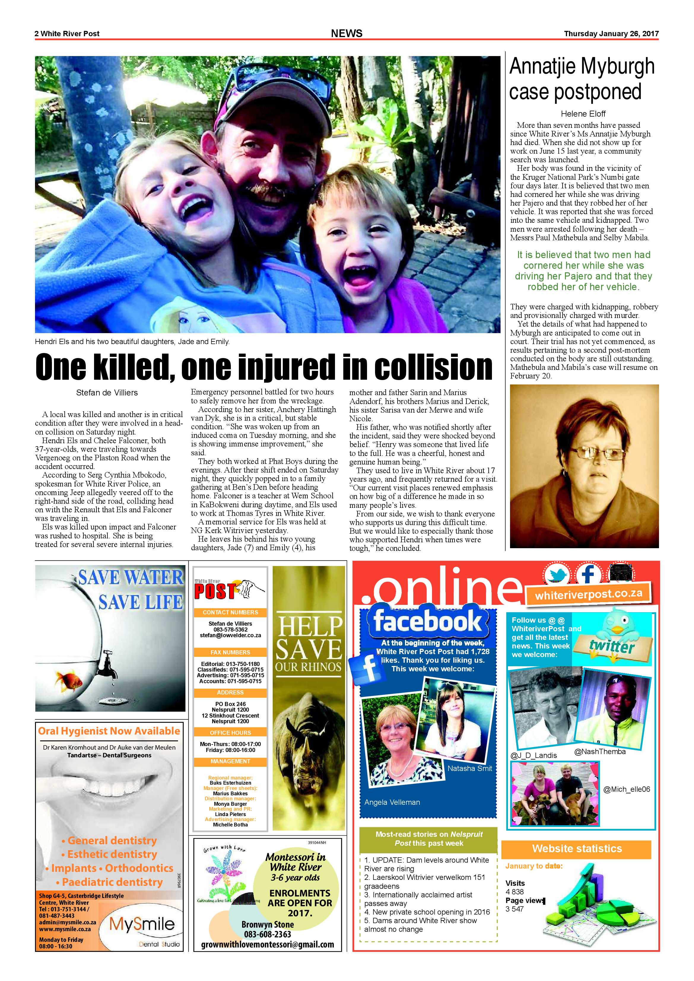 White River Post 26 January 2017 page 2