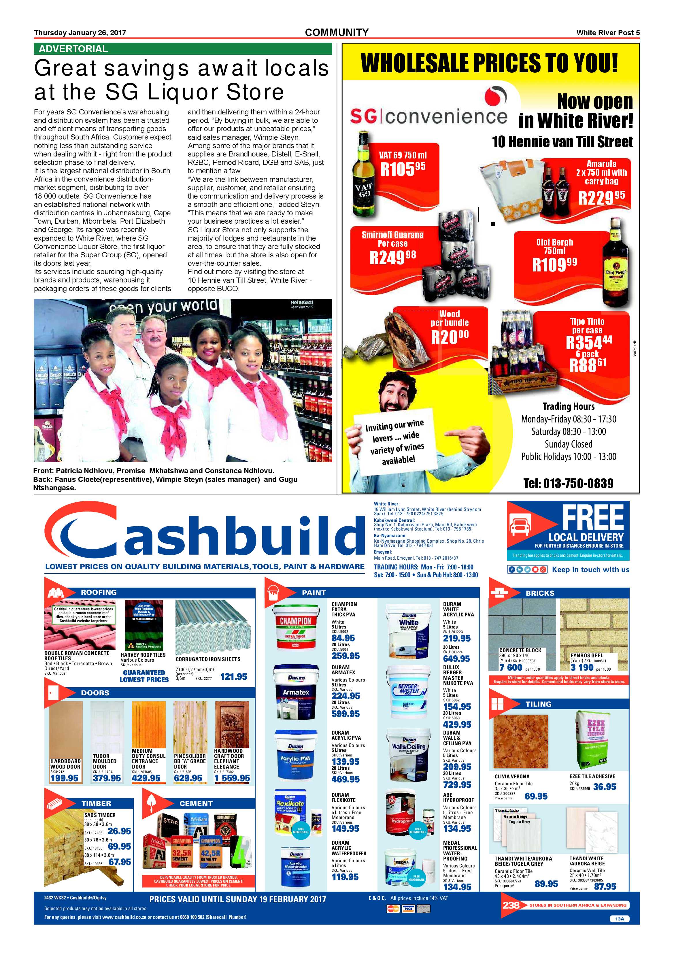 White River Post 26 January 2017 page 5