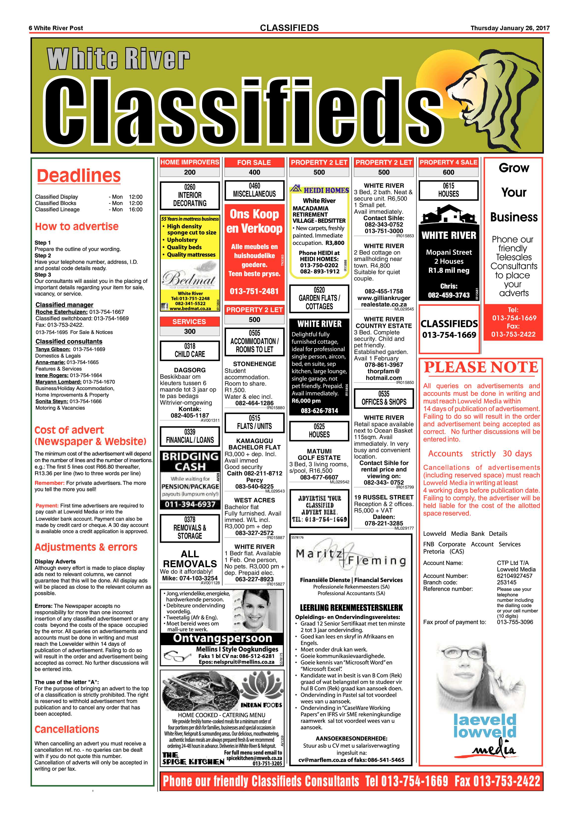 White River Post 26 January 2017 page 6