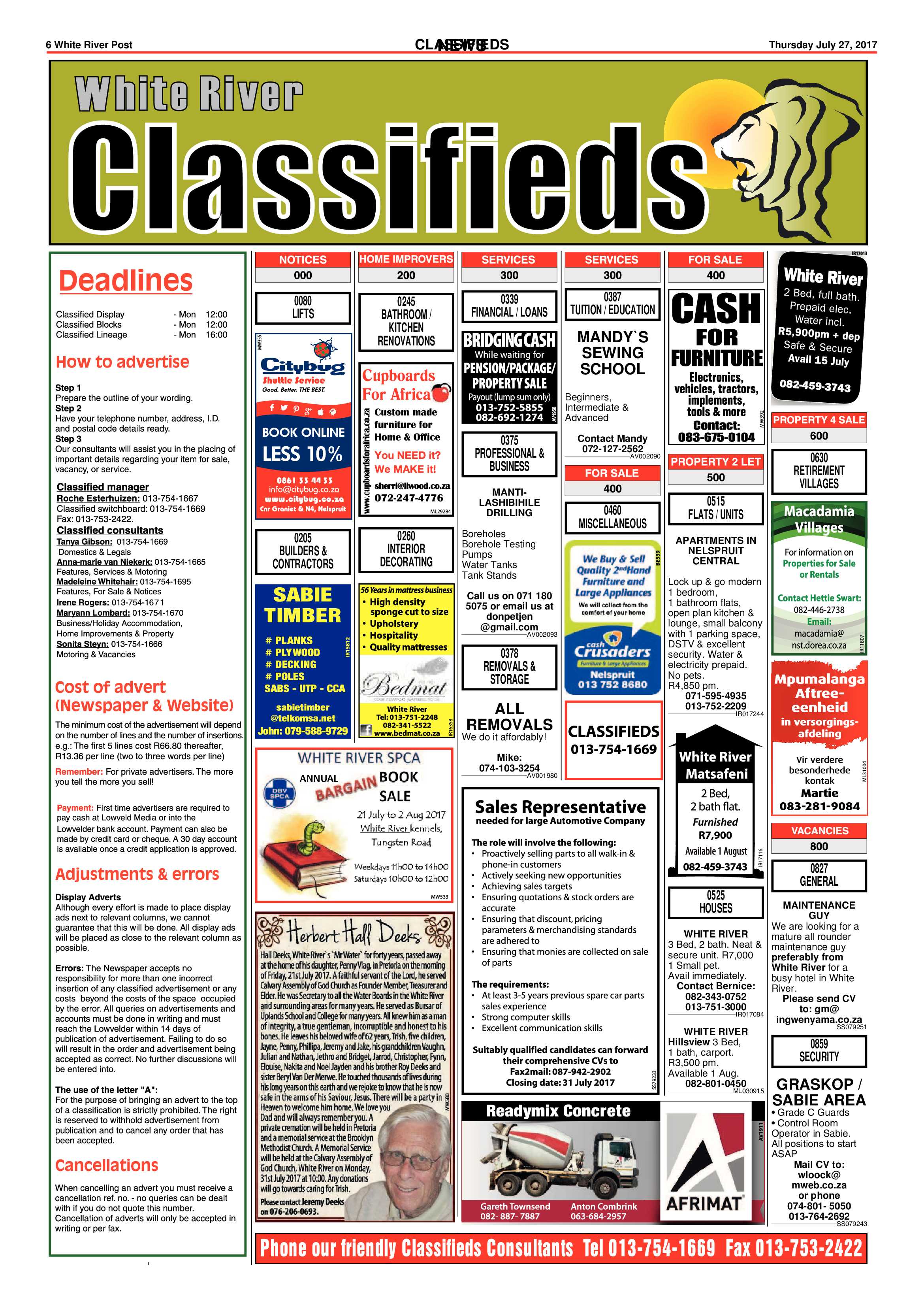 White River Post 27 July 2017 page 6
