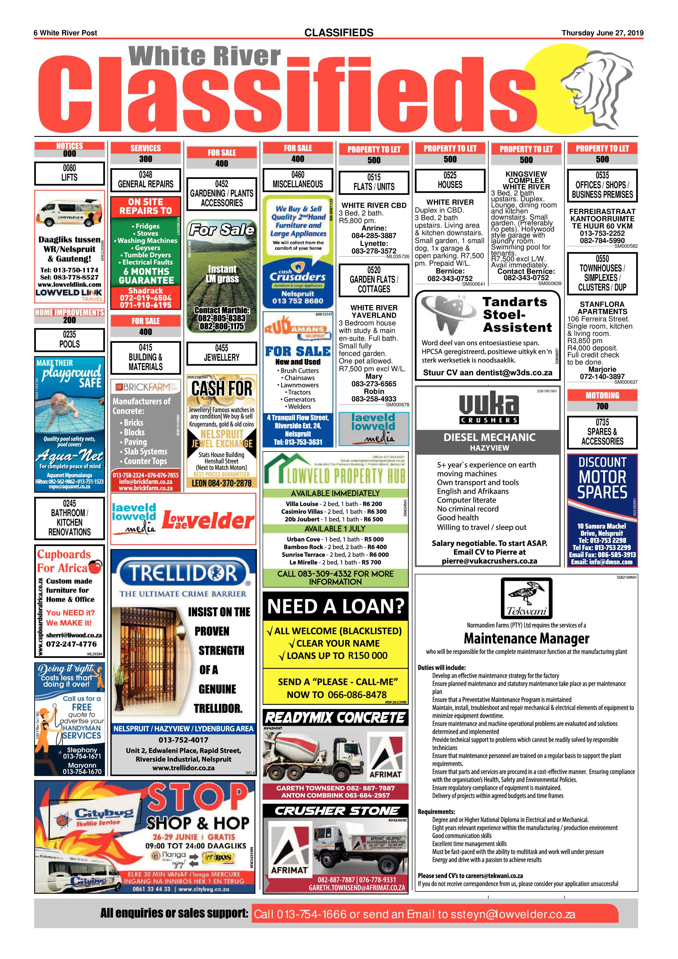 White River Post 27 June 2019 page 6